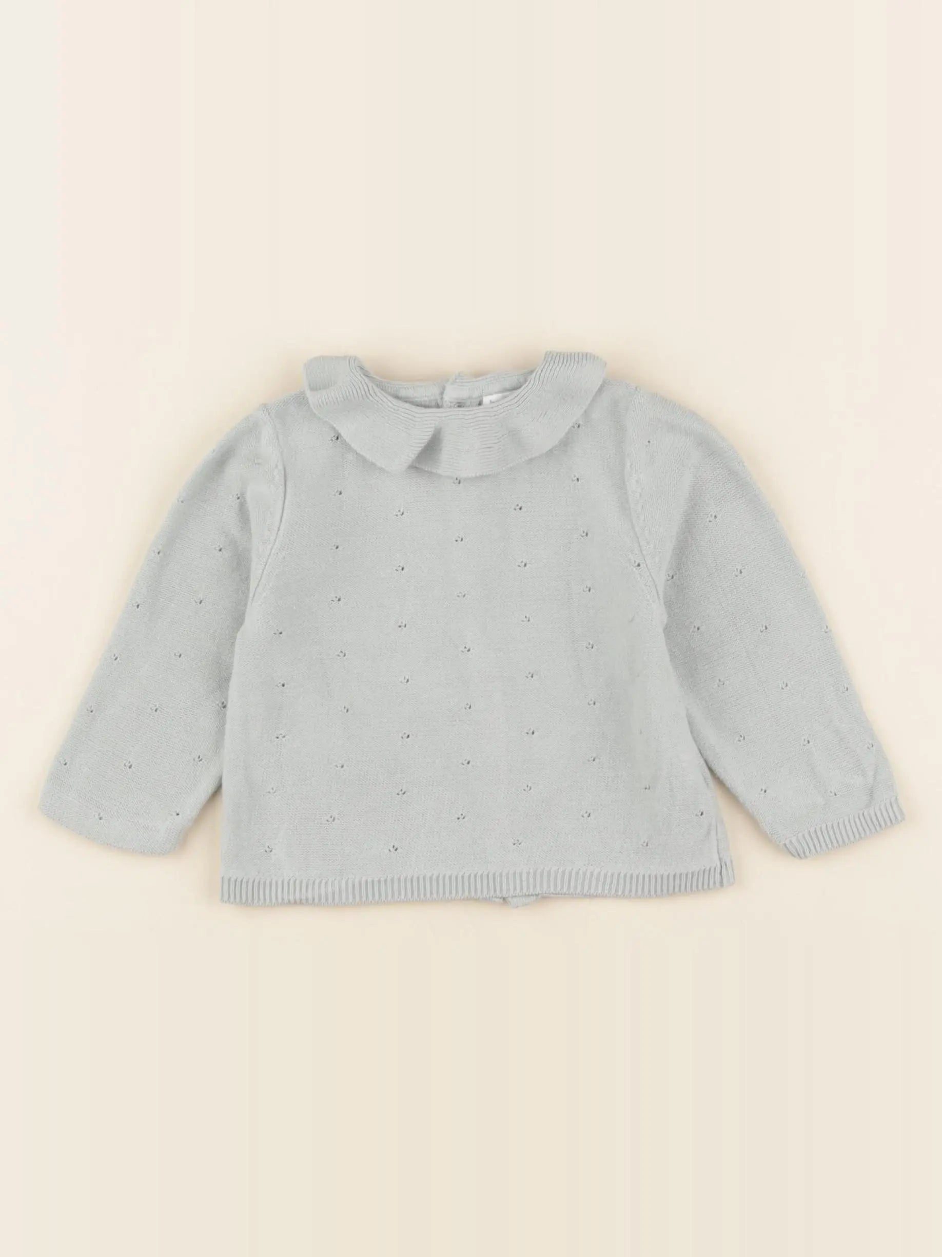 Boutchou - pull vert - 6 mois