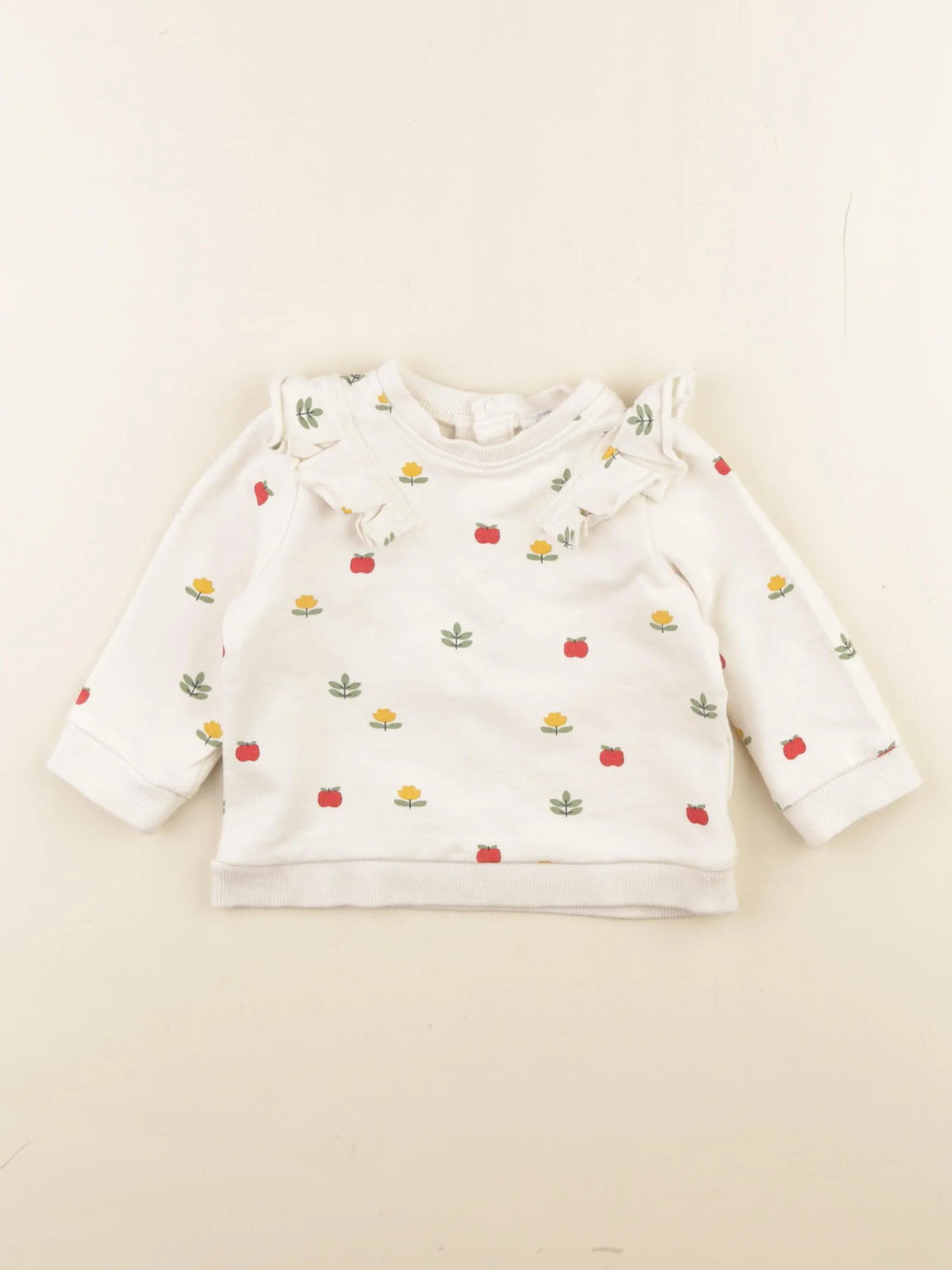 Boutchou - sweat beige - 12 mois