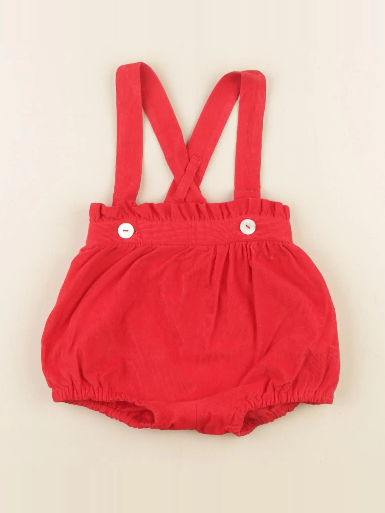 Jacadi - bloomer rouge - 6 mois