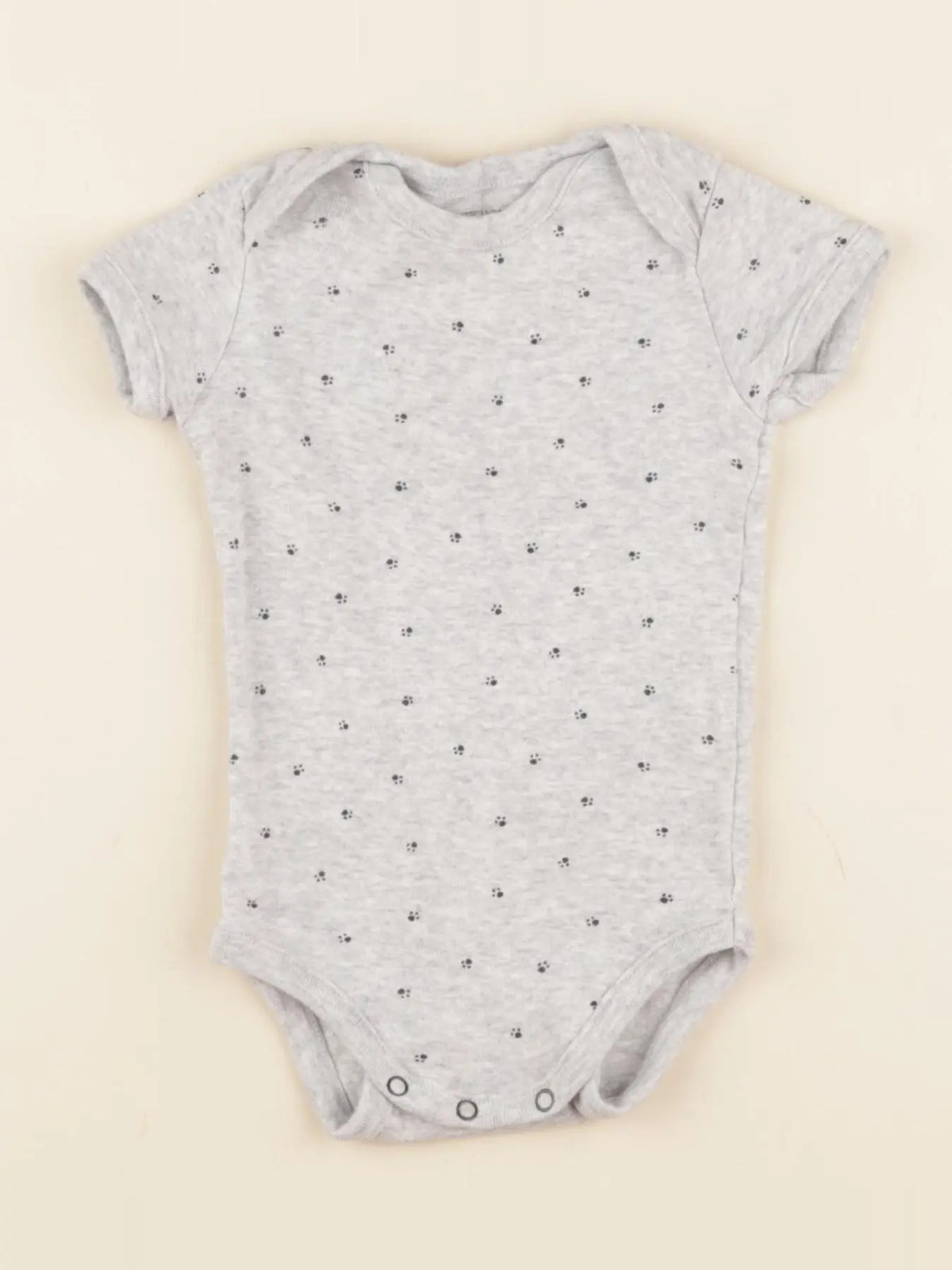 Boutchou - body gris - 6 mois