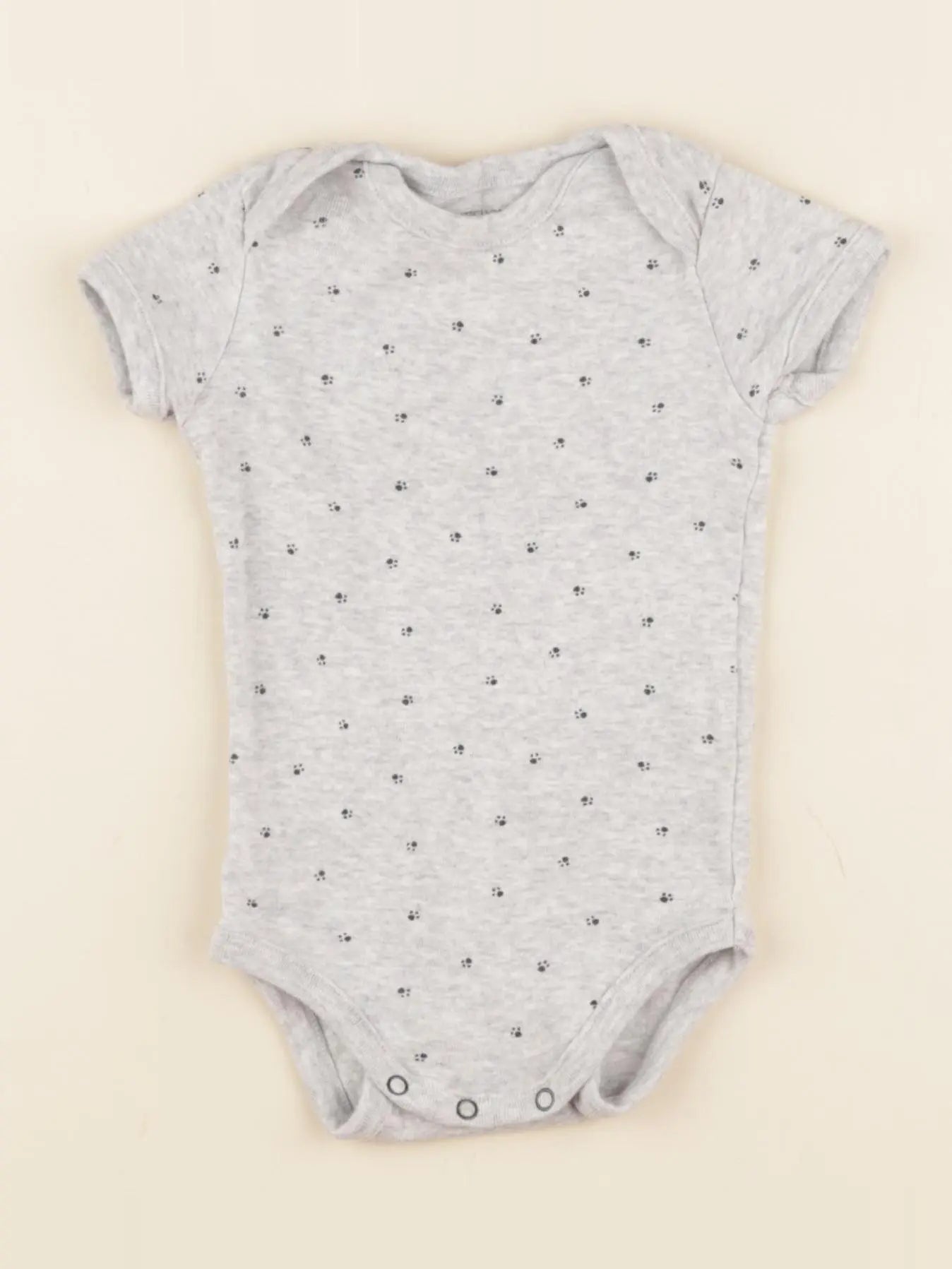 Boutchou - body gris - 6 mois