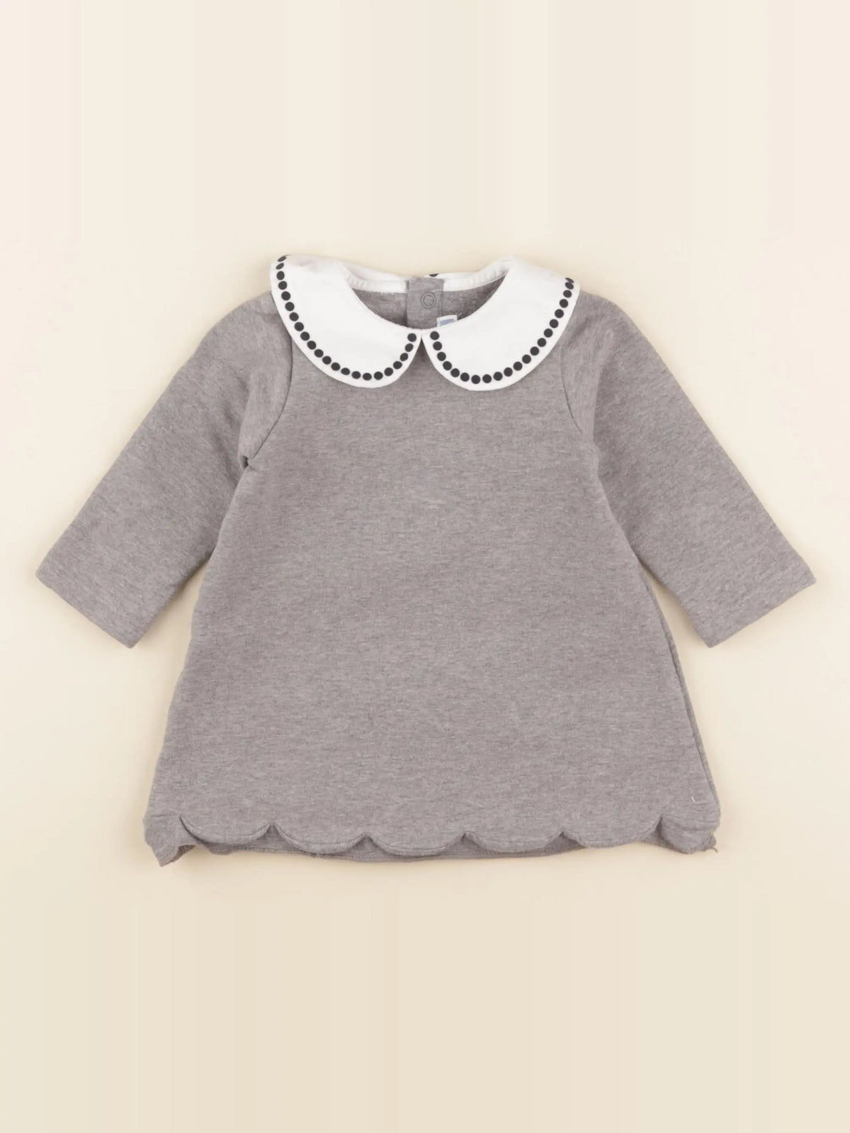 Jacadi - robe gris - 6 mois