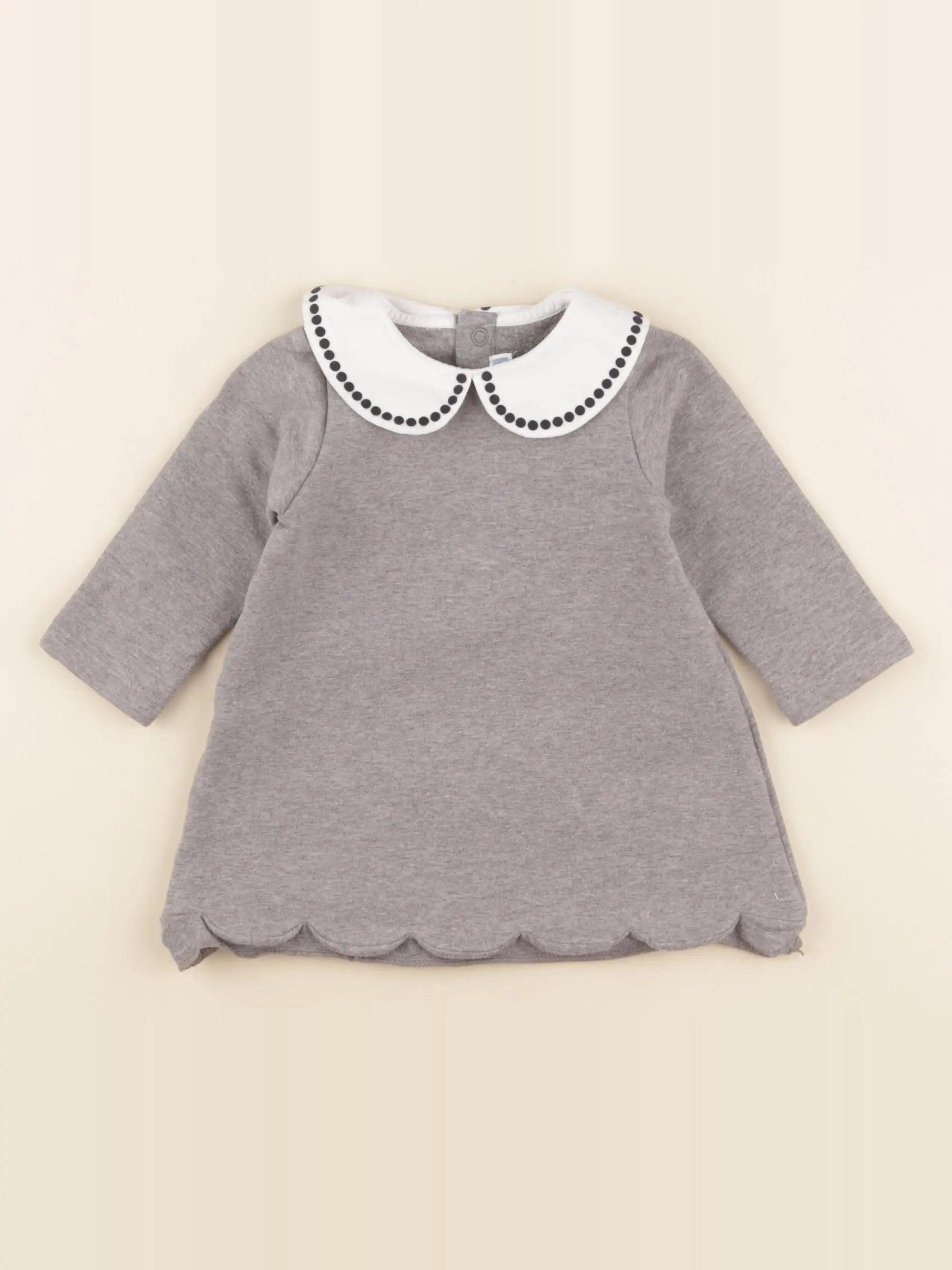 Jacadi - robe gris - 6 mois