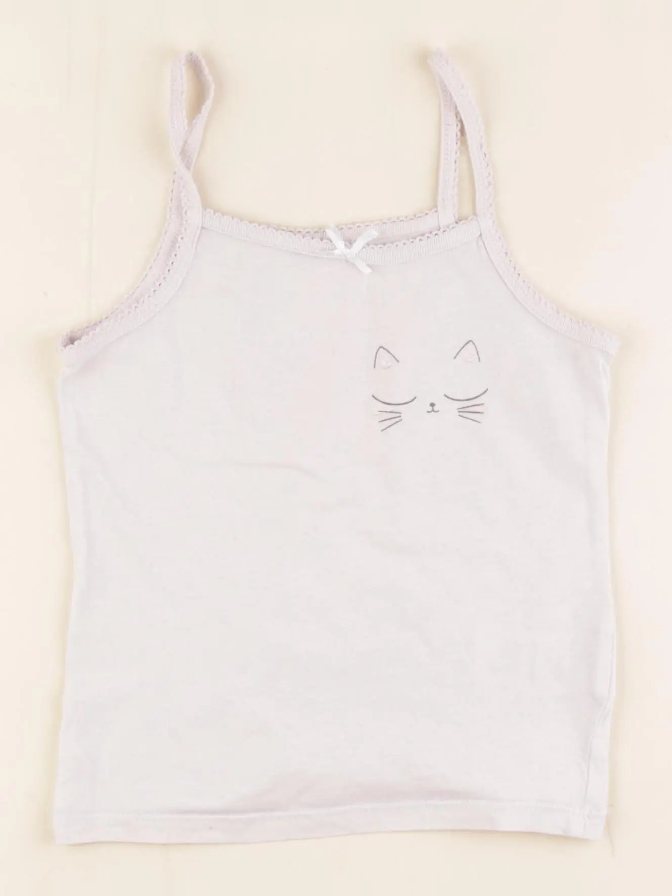 Vertbaudet - maillot de corps rose - 6 ans