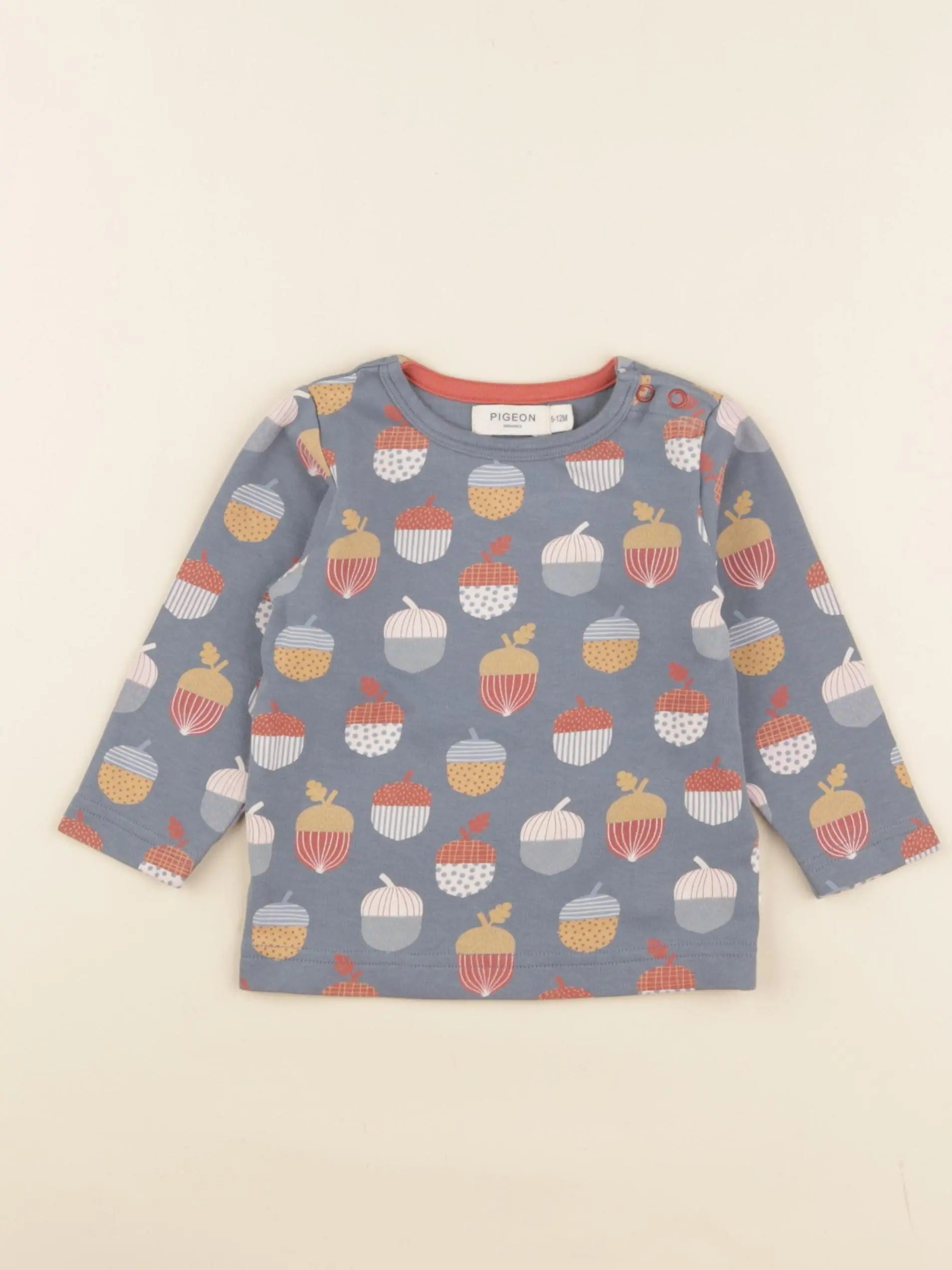 Pigeon Organics - tee-shirt multicolore - 6/12 mois