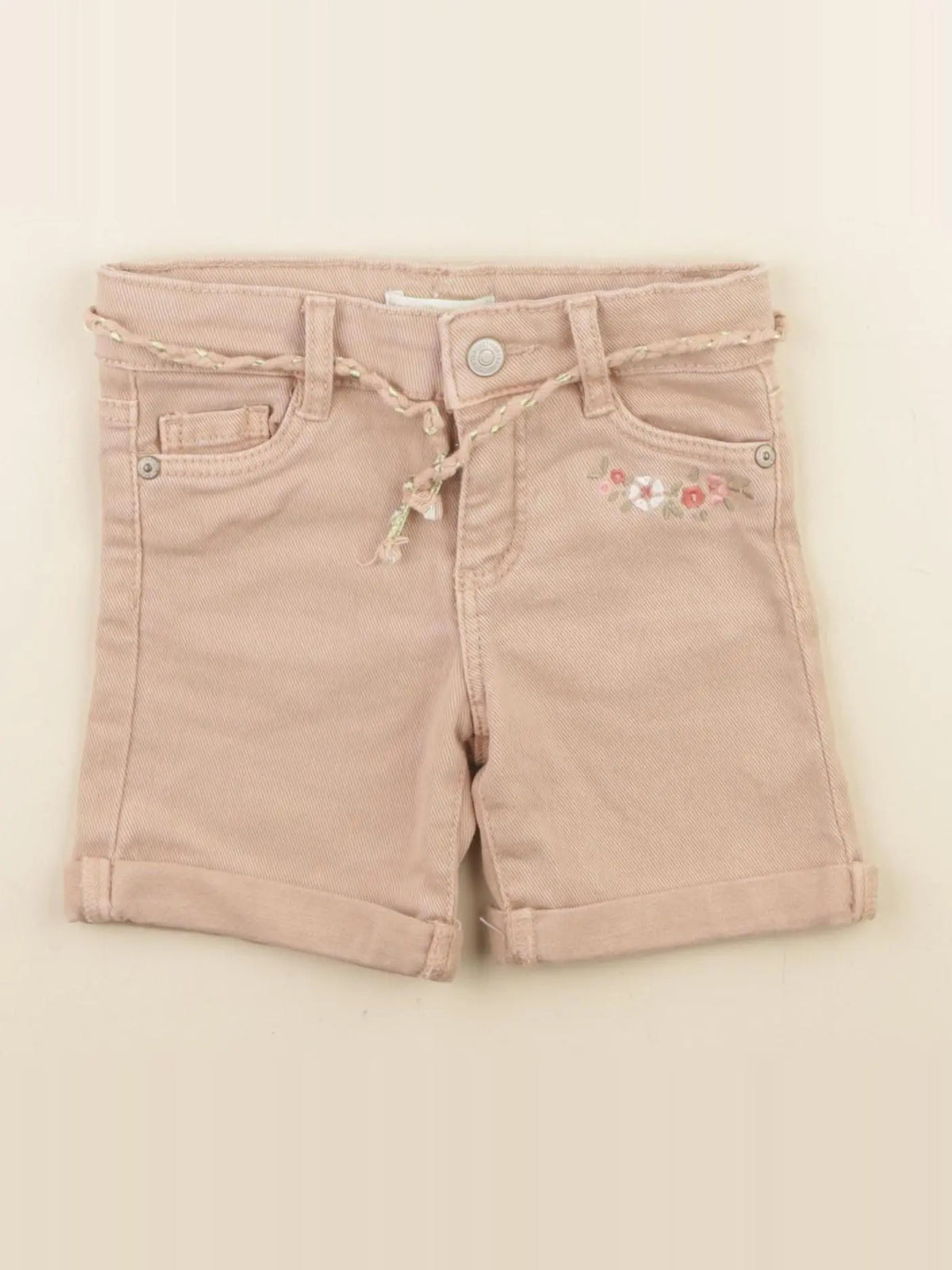 Vertbaudet - short rose - 3 ans