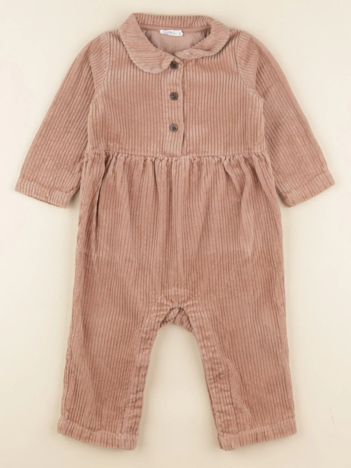 Boutchou - combinaison marron - 18 mois