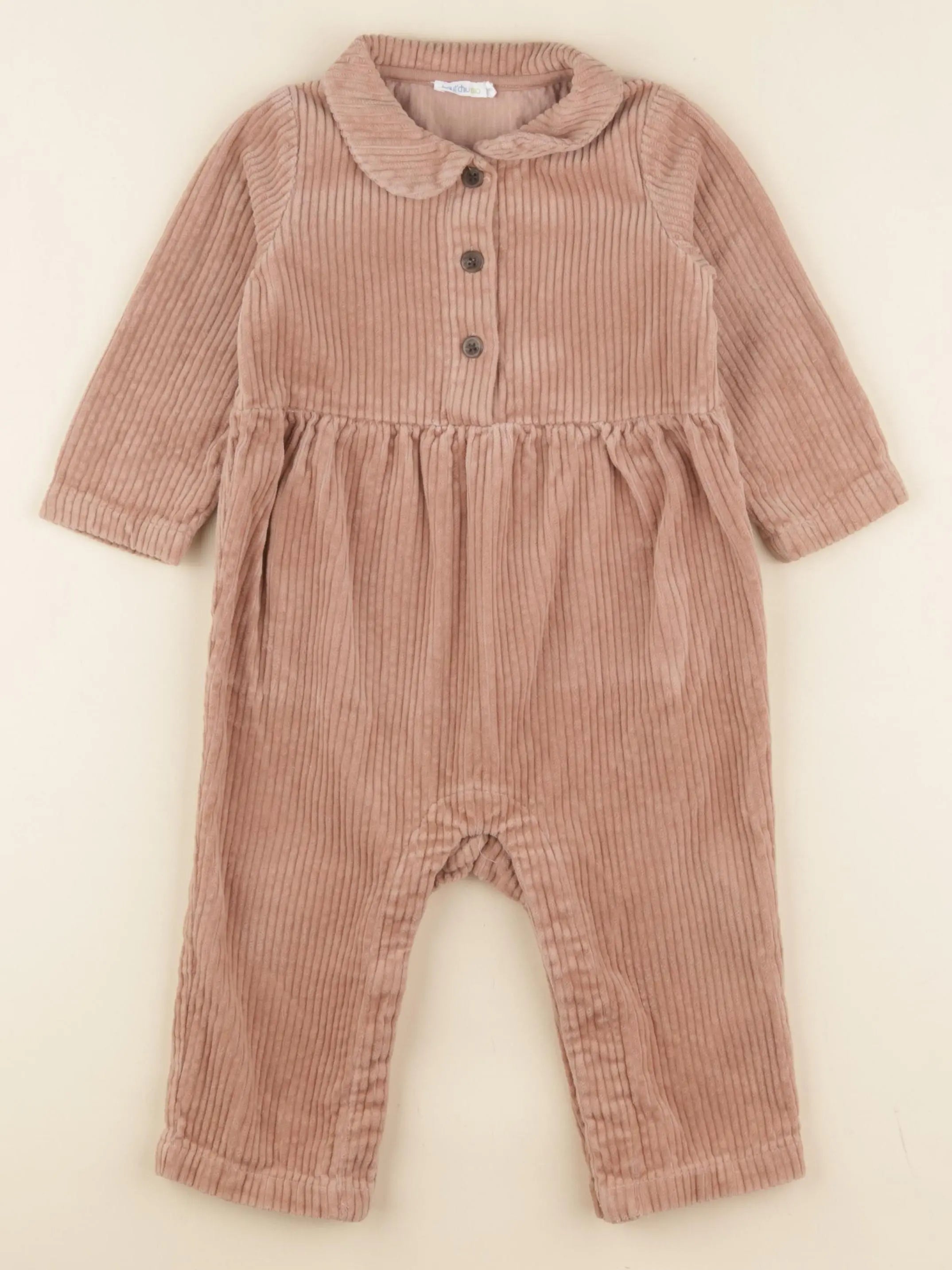 Boutchou - combinaison marron - 18 mois