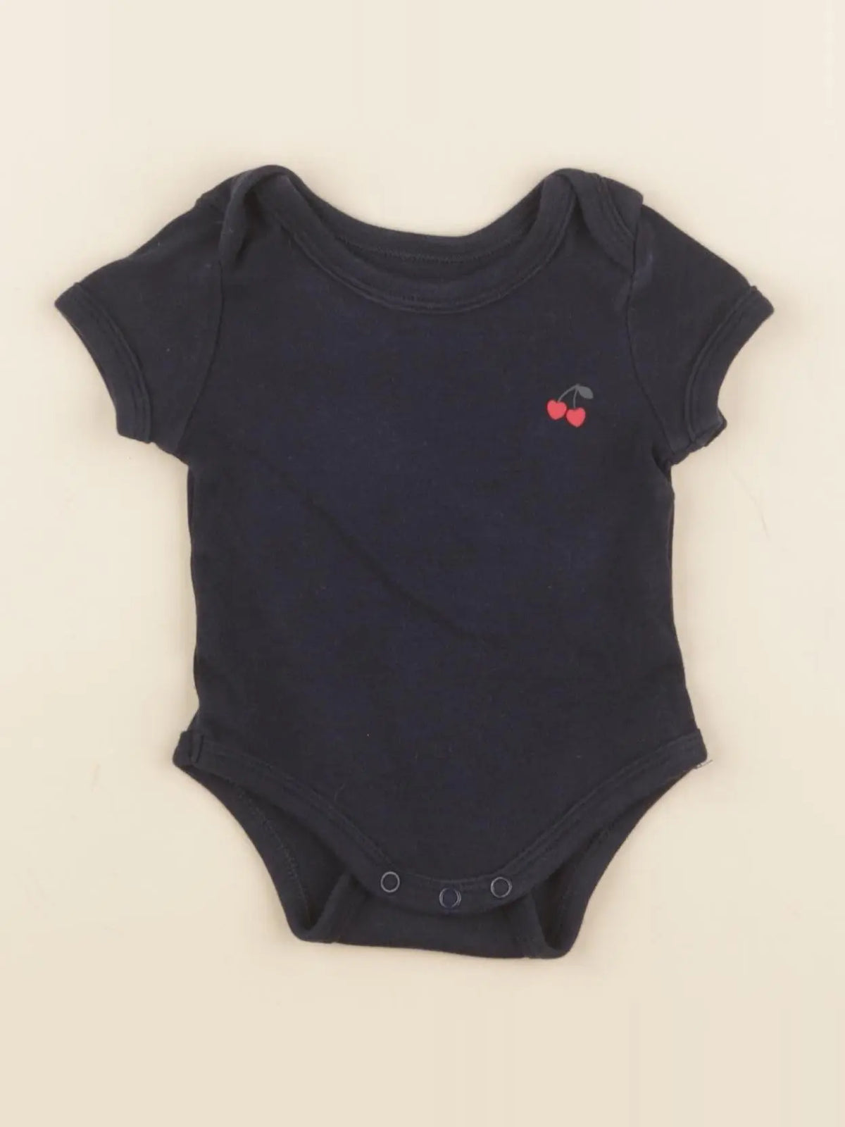 Vertbaudet - body bleu - 1 mois