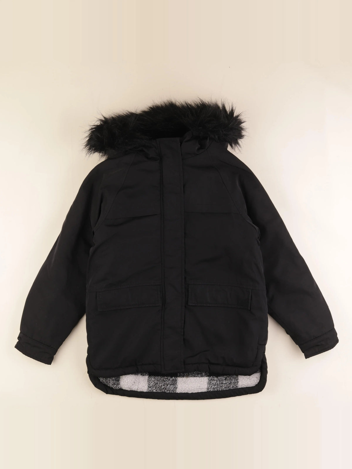 IKKS - parka noir - 12 ans