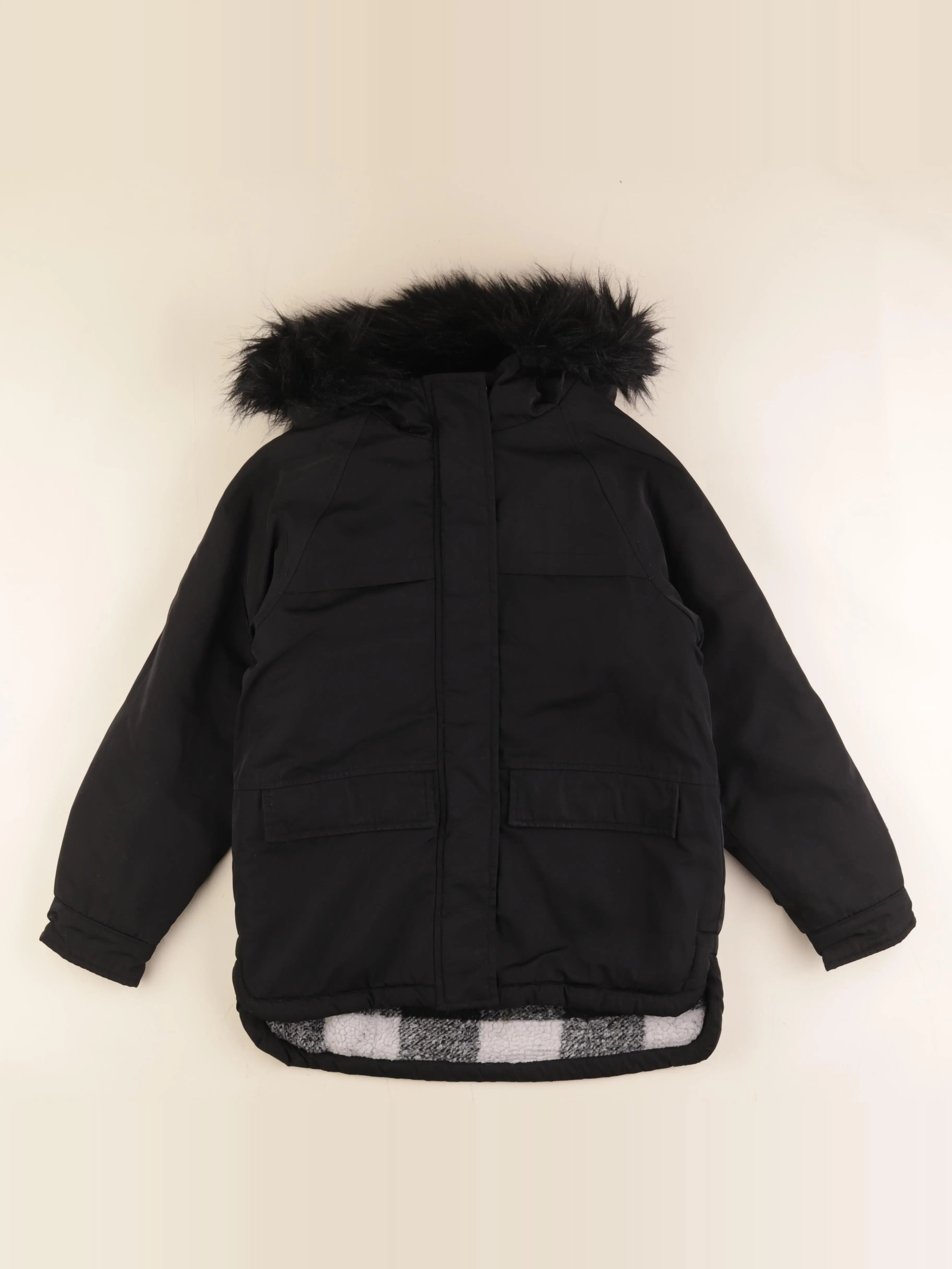 IKKS - parka noir - 12 ans