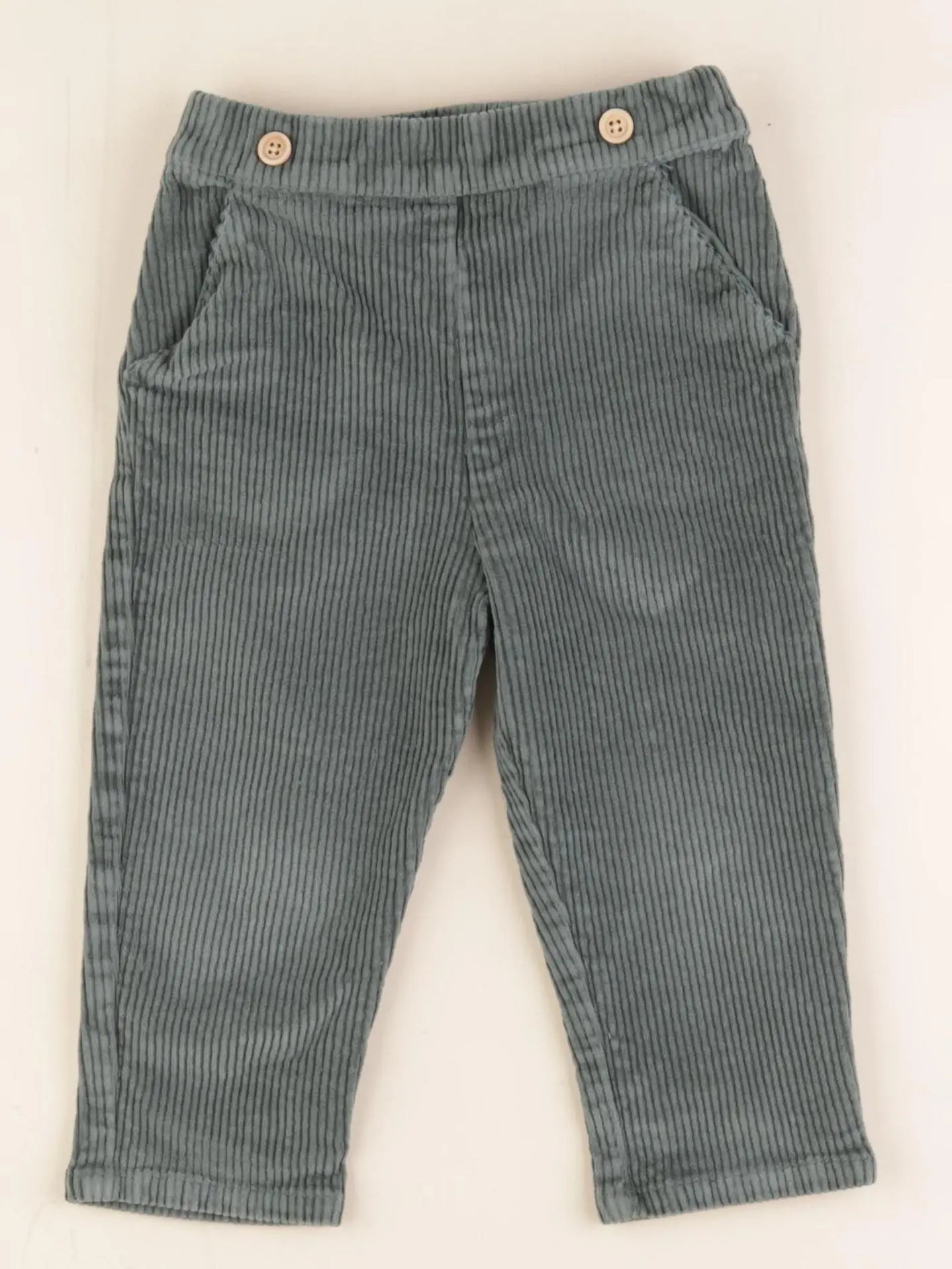 Cyrillus - pantalon vert - 24 mois