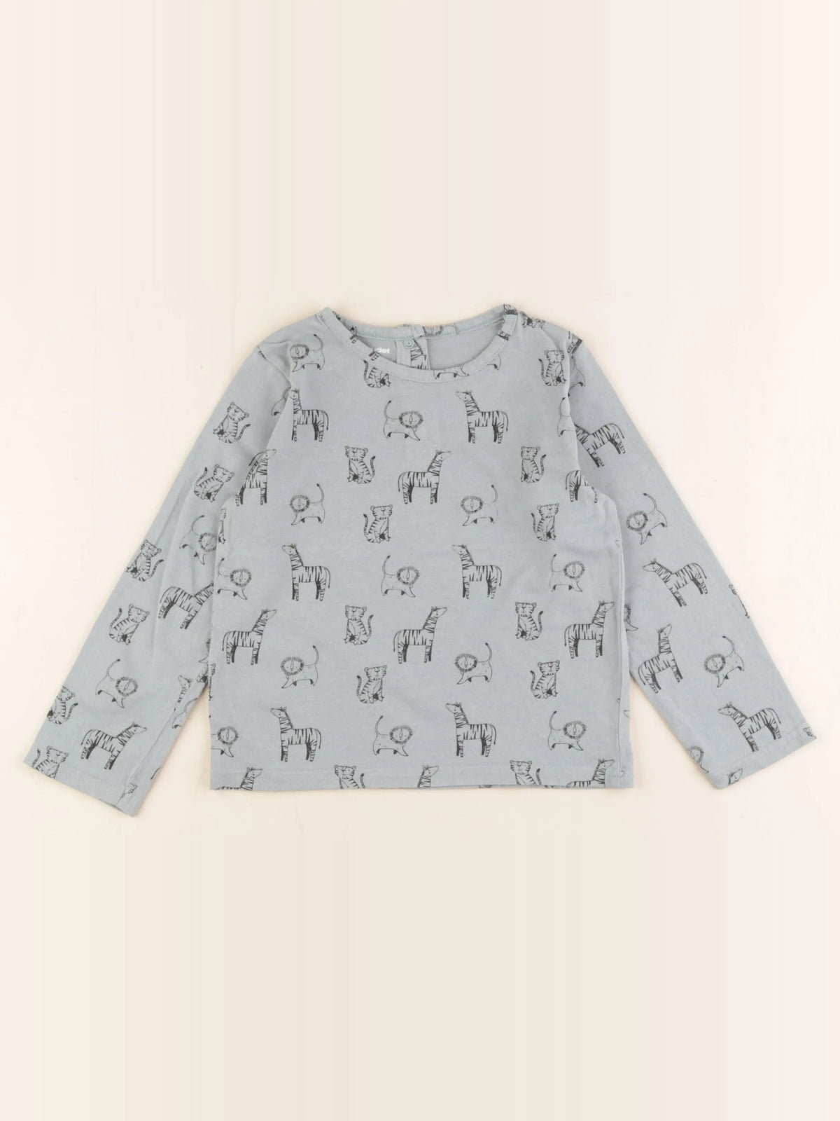 Vertbaudet - tee-shirt bleu - 3 ans