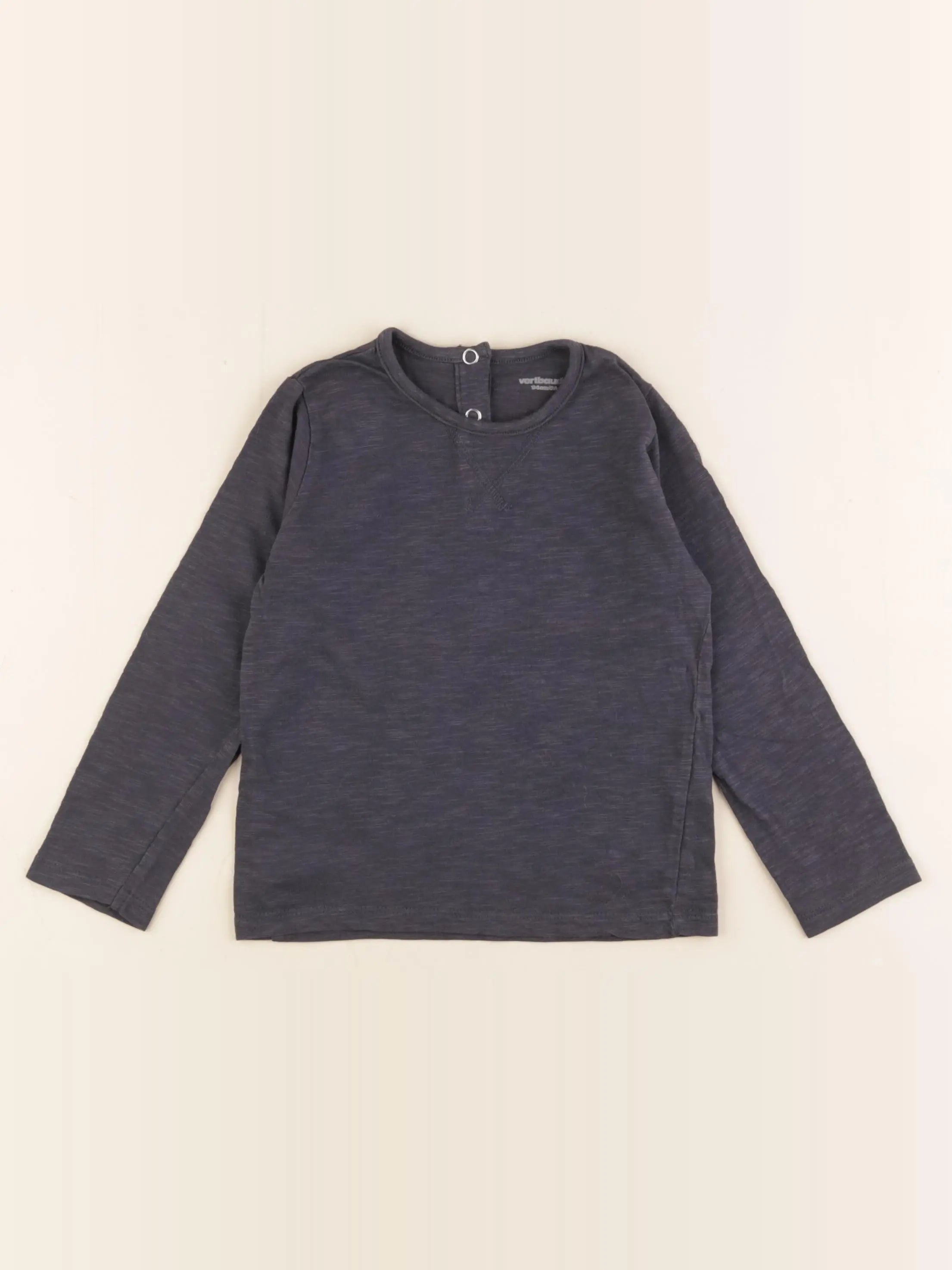 Vertbaudet - tee-shirt bleu - 3 ans