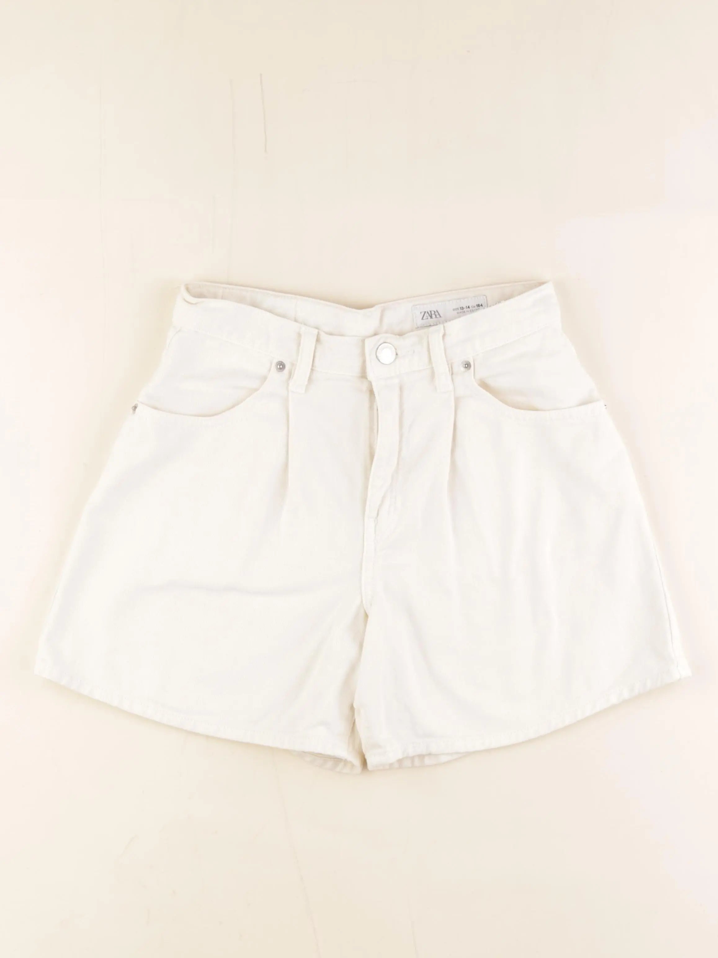 Zara - short blanc - 13/14 ans