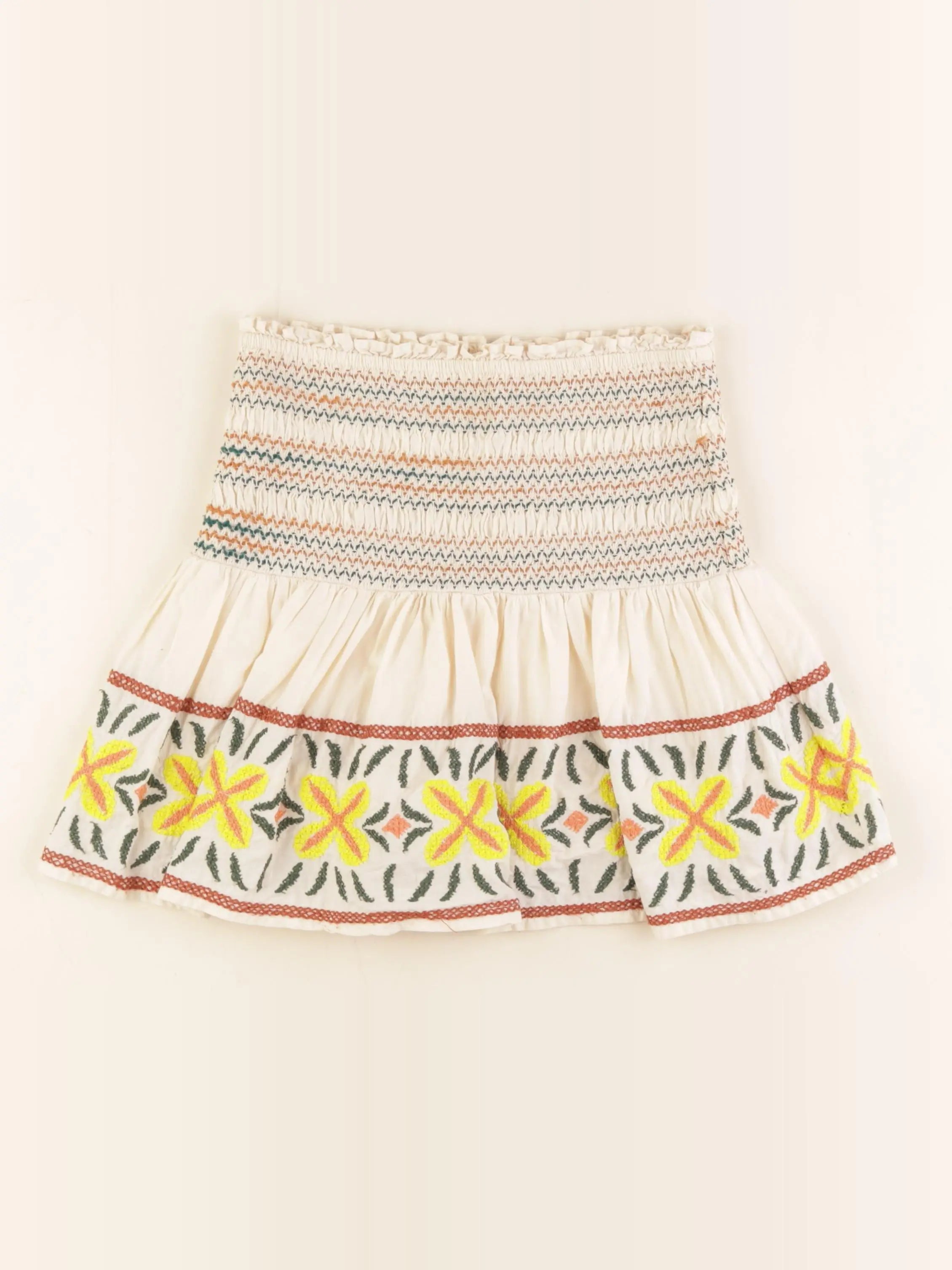 Zara - jupe beige, jaune - 13/14 ans