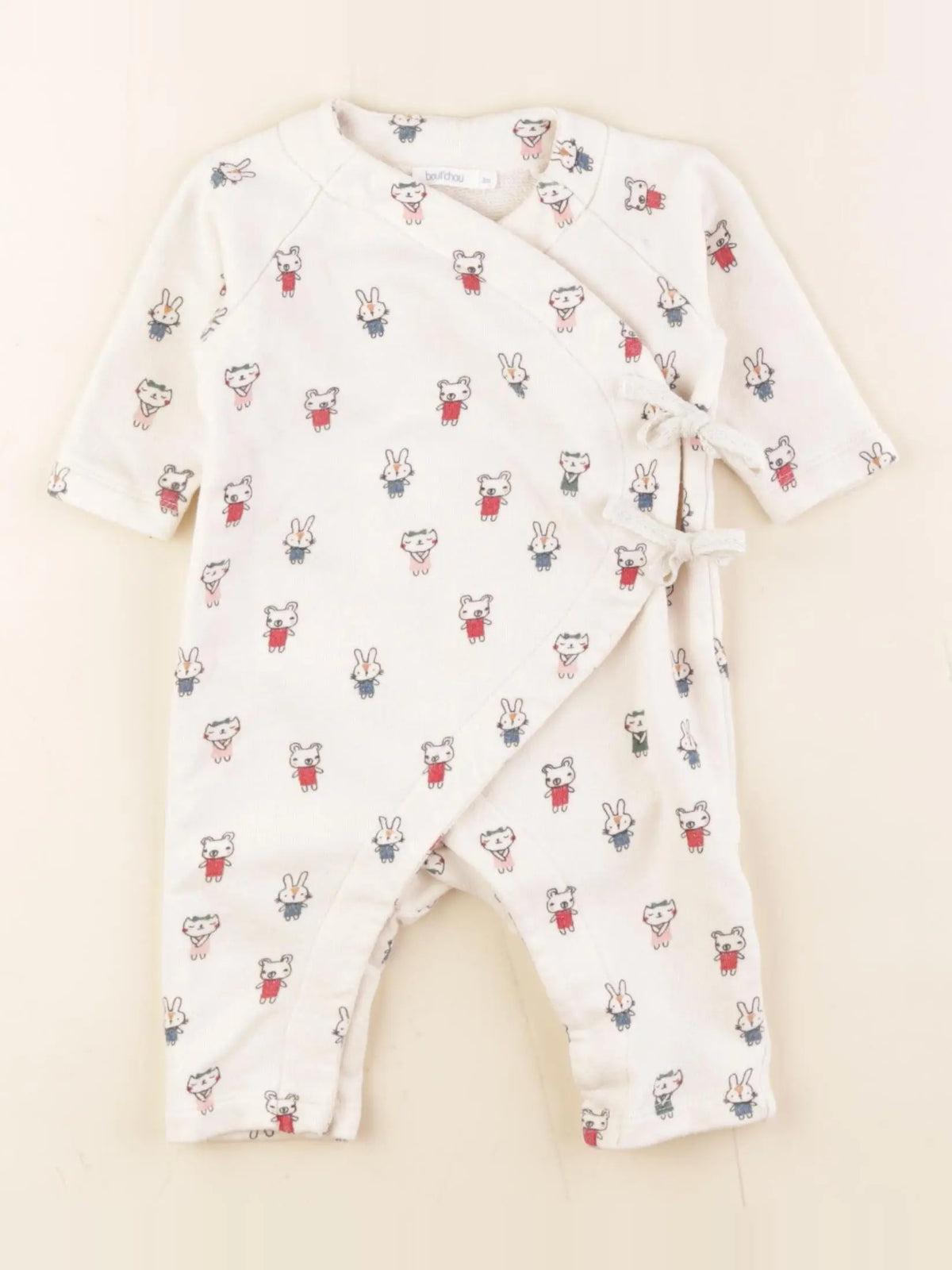 Boutchou - combinaison blanc - 3 mois