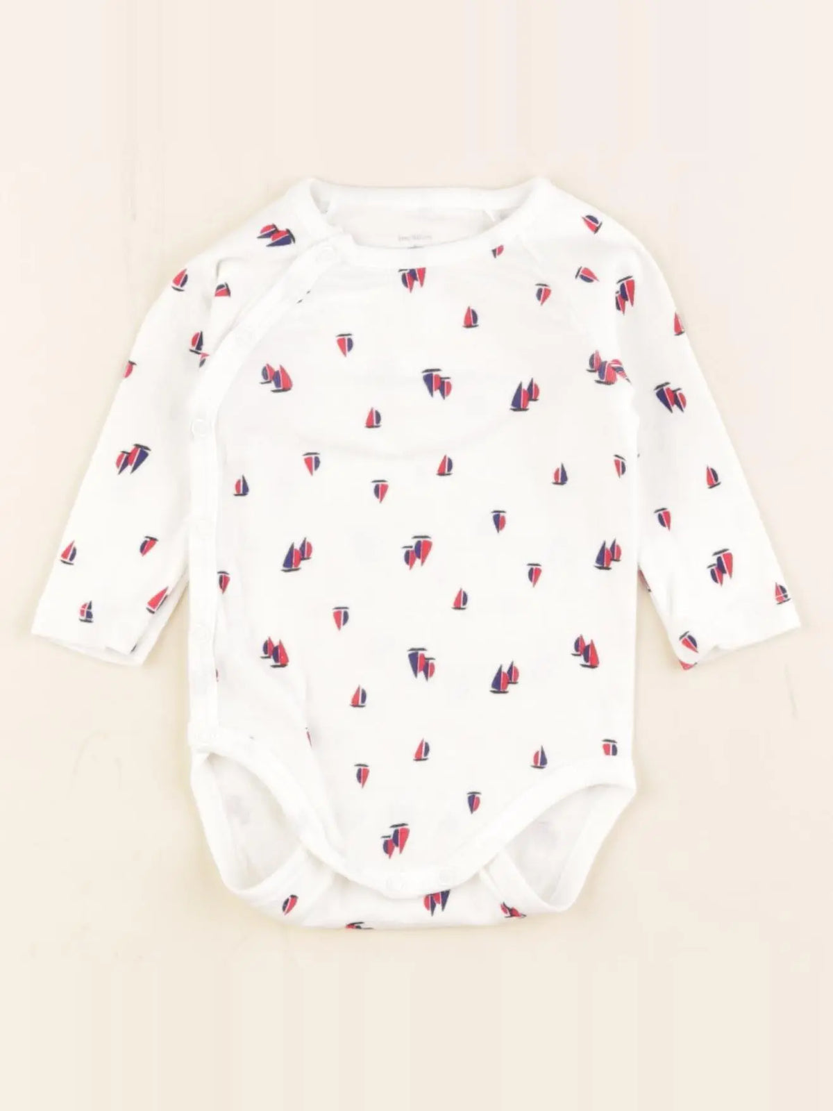 Petit Bateau - body blanc - 3 mois