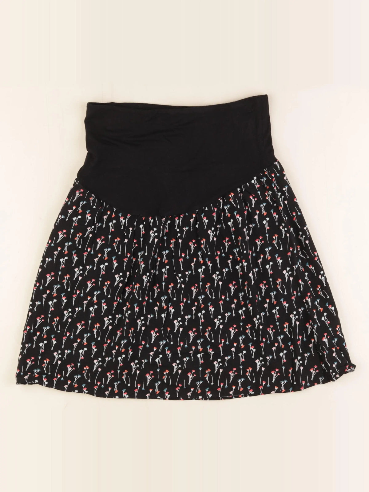 Kiabi - jupe grossesse noir - 38