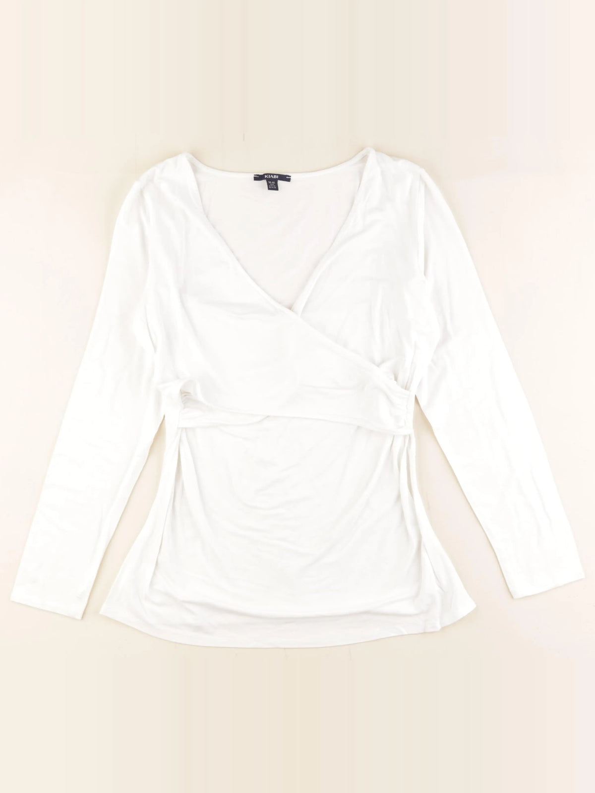 Kiabi - tee-shirt grossesse, allaitement blanc - 38 à 40