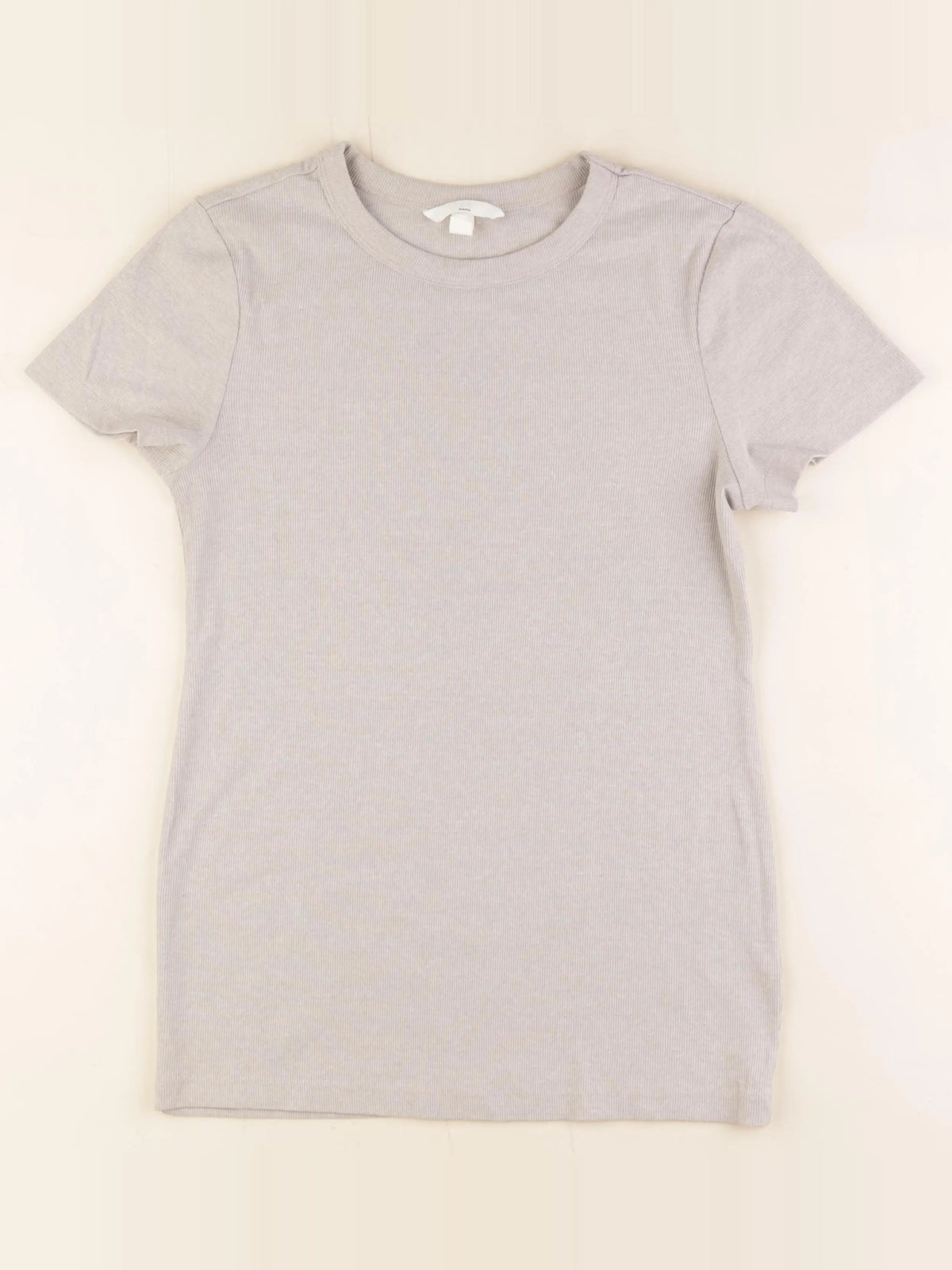 H&M - tee-shirt grossesse taupe - m