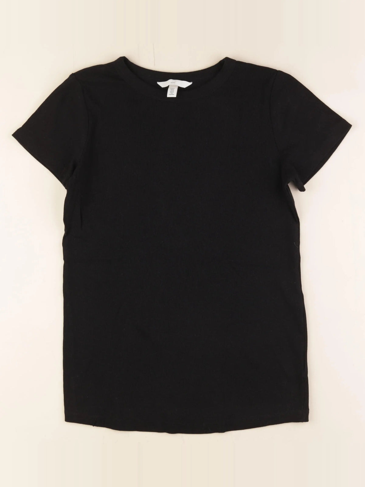 H&M - tee-shirt grossesse noir - m