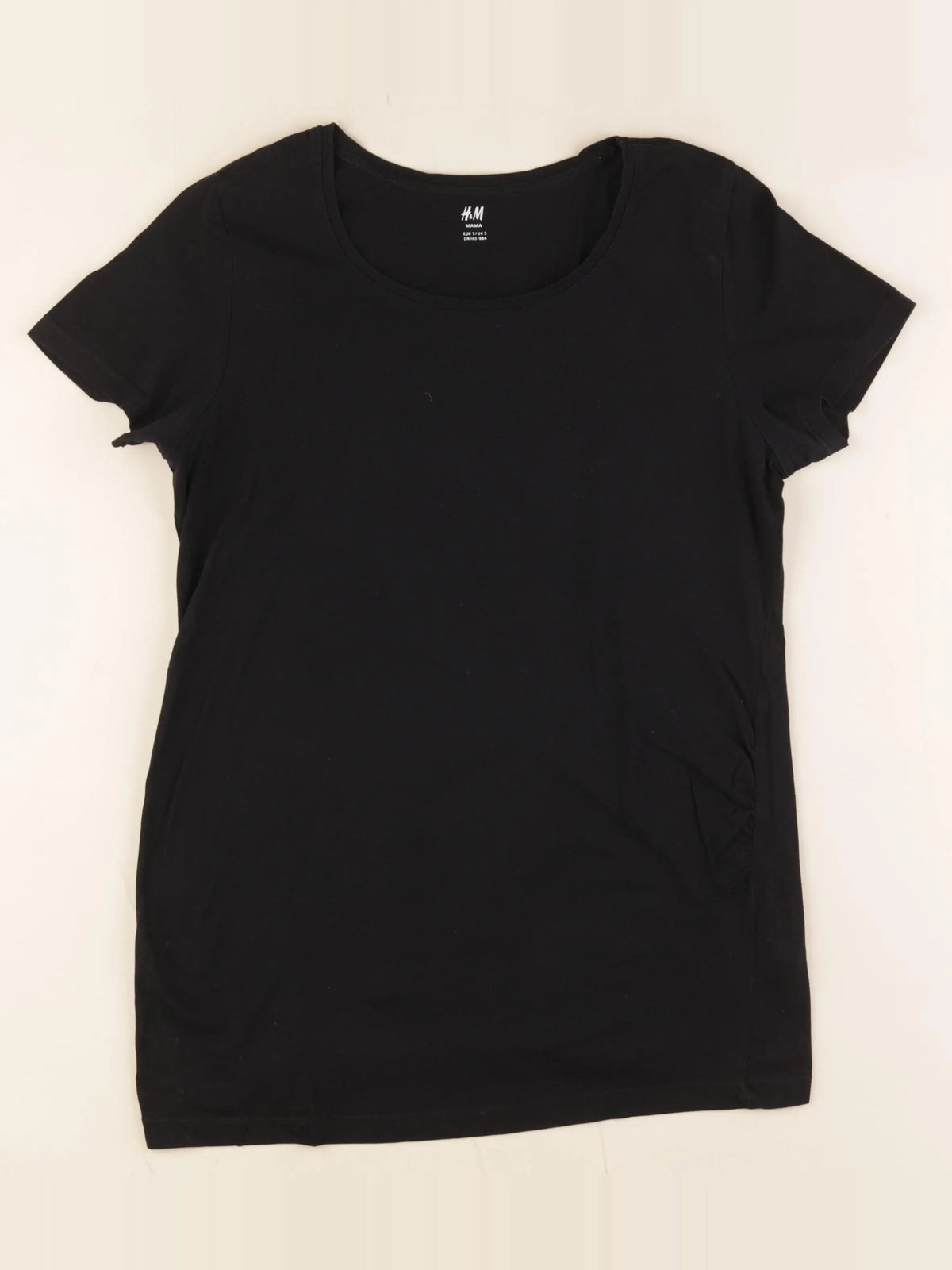 H&M - tee-shirt grossesse noir - s