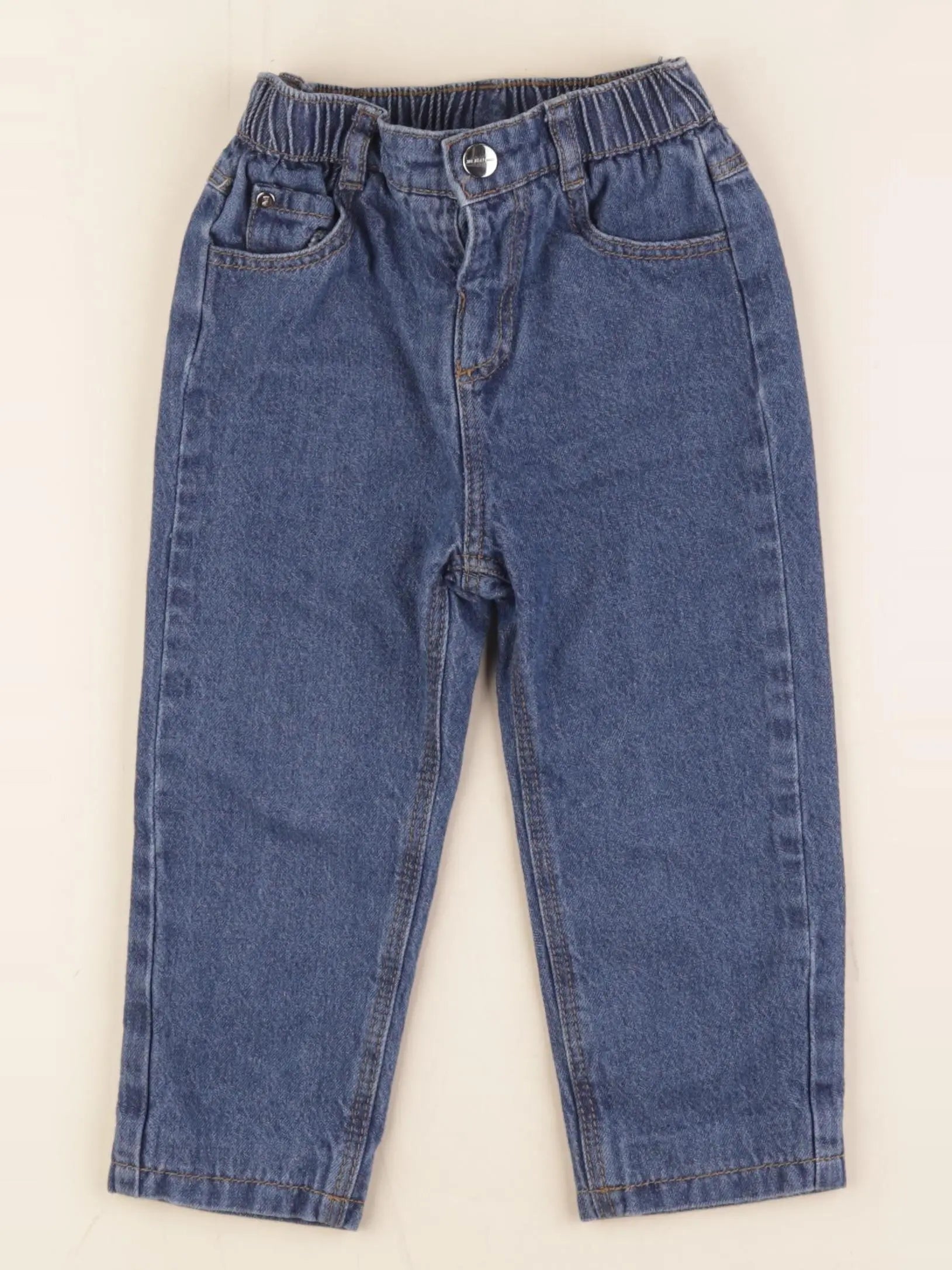 Jacadi - jean doublé bleu - 36 mois