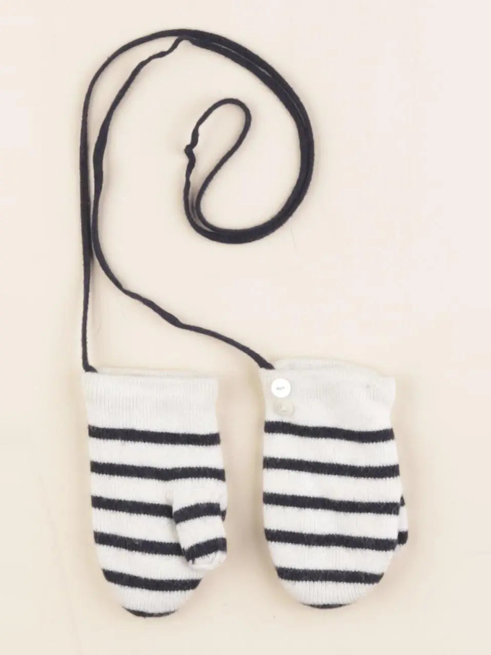 Jacadi - moufles blanc, bleu - 24/36 mois
