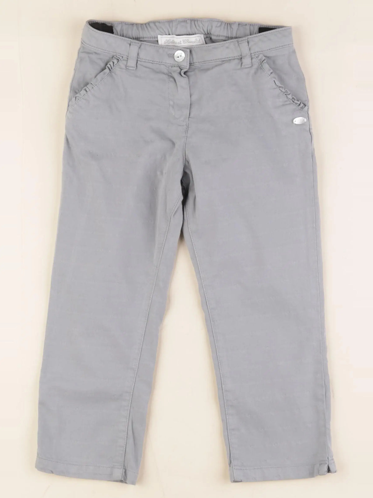 Tartine & Chocolat - pantalon bleu, gris - 5 ans