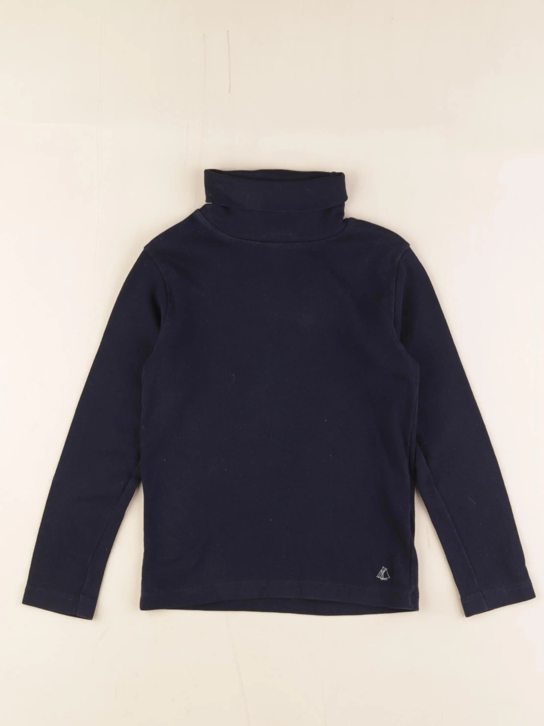 Petit Bateau - sous-pull bleu - 6 ans