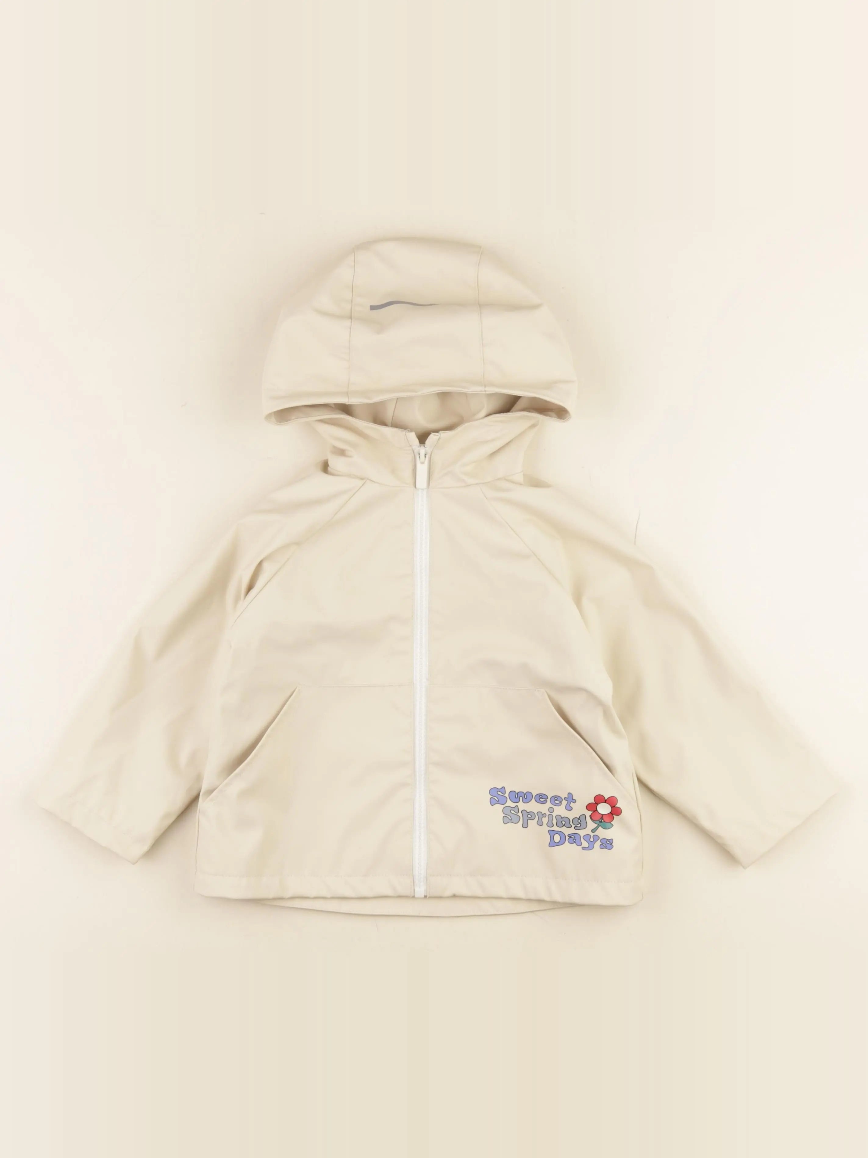 Zara - imperméable beige - 2 ans