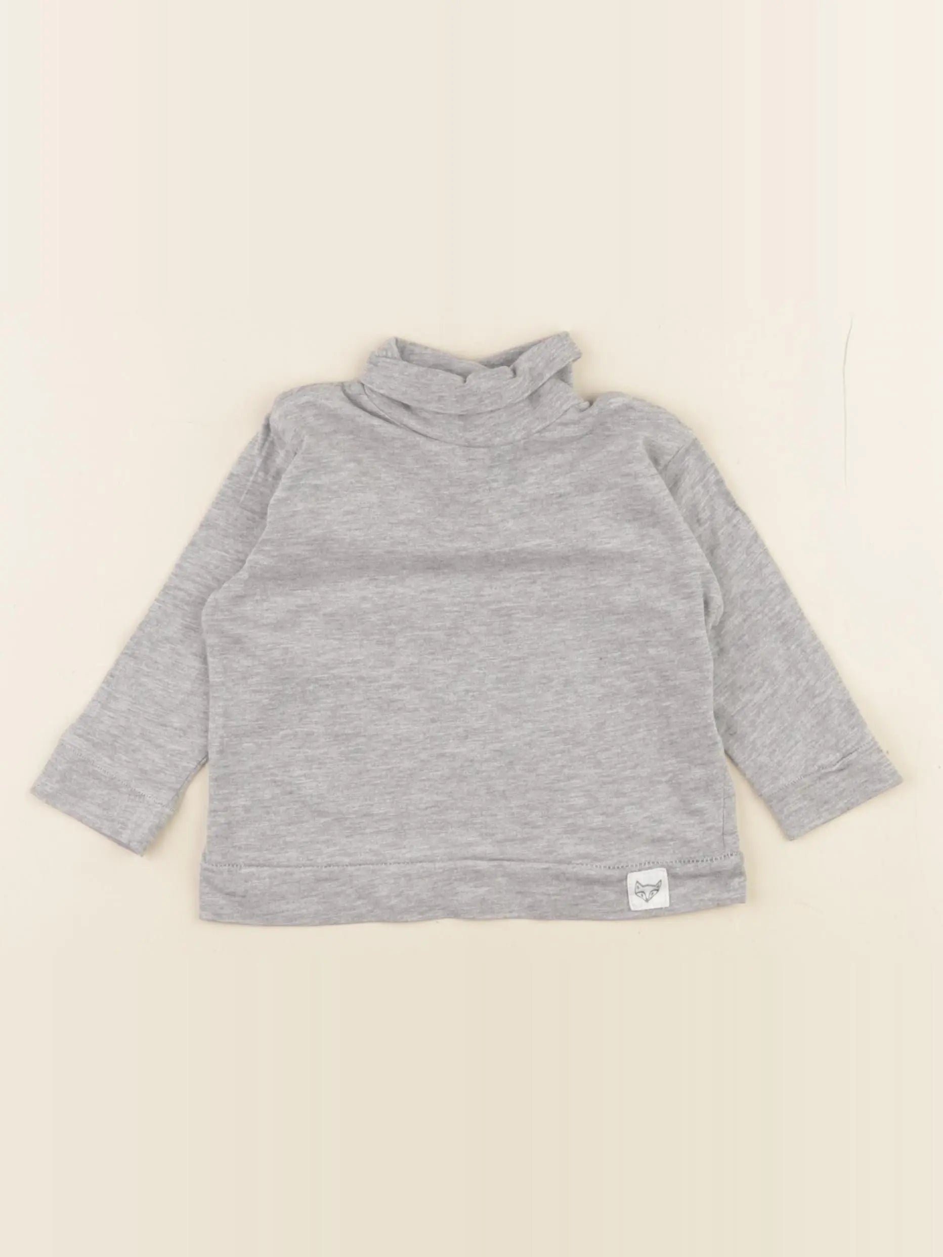 Zara - sous-pull gris - 3/6 mois