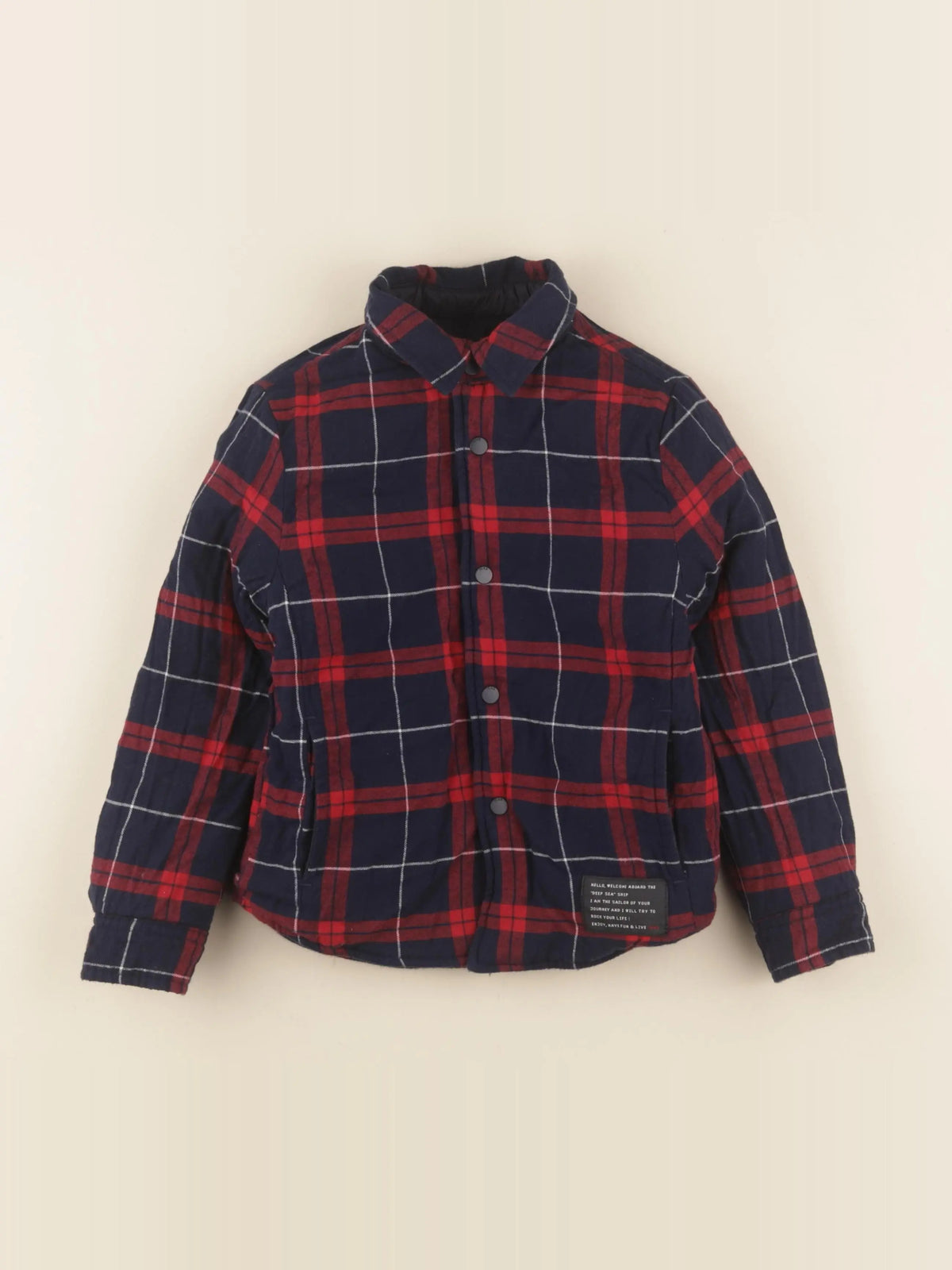 IKKS - veste bleu - 6 ans