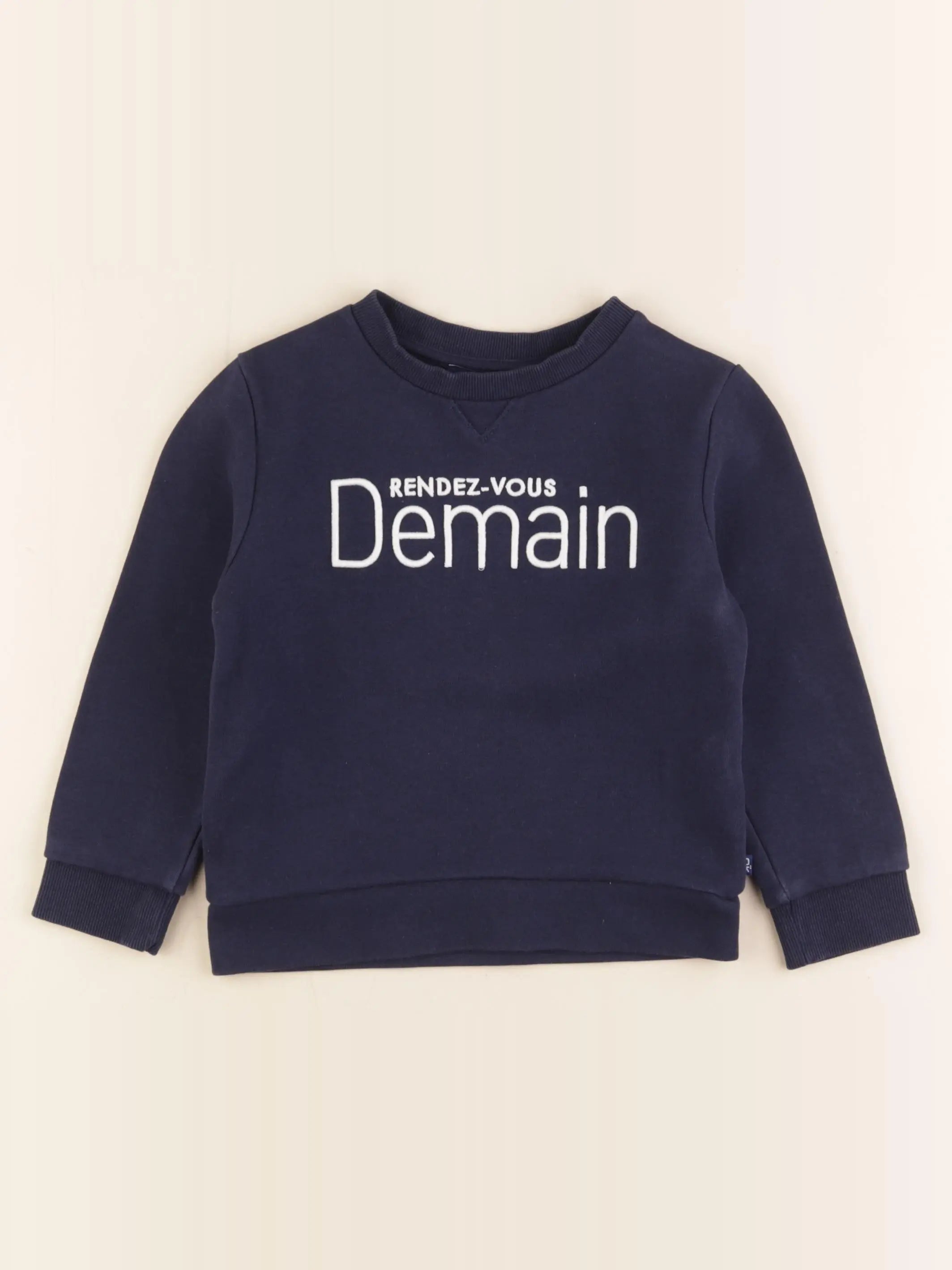 Okaidi - sweat bleu - 4 ans