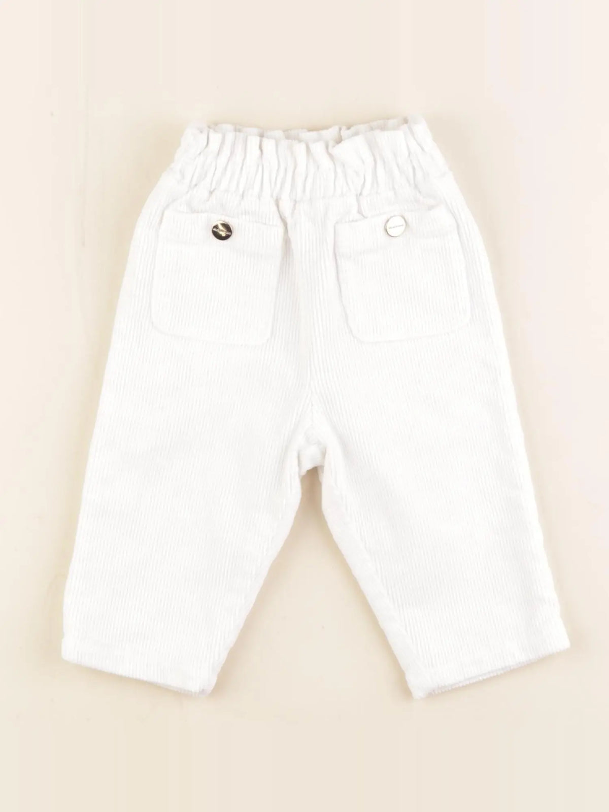 Jacadi - pantalon doublé blanc - 6 mois