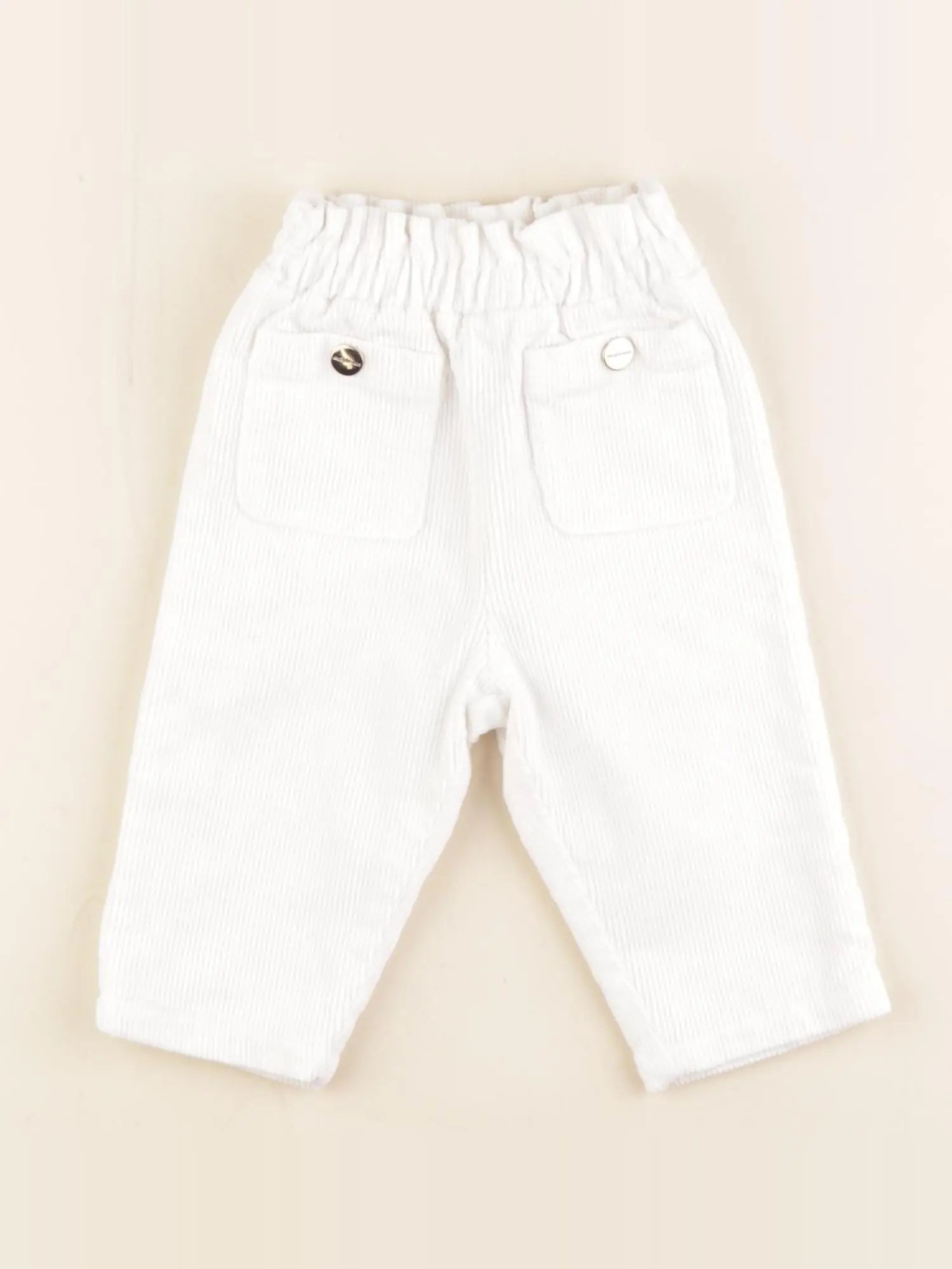 Jacadi - pantalon doublé blanc - 6 mois