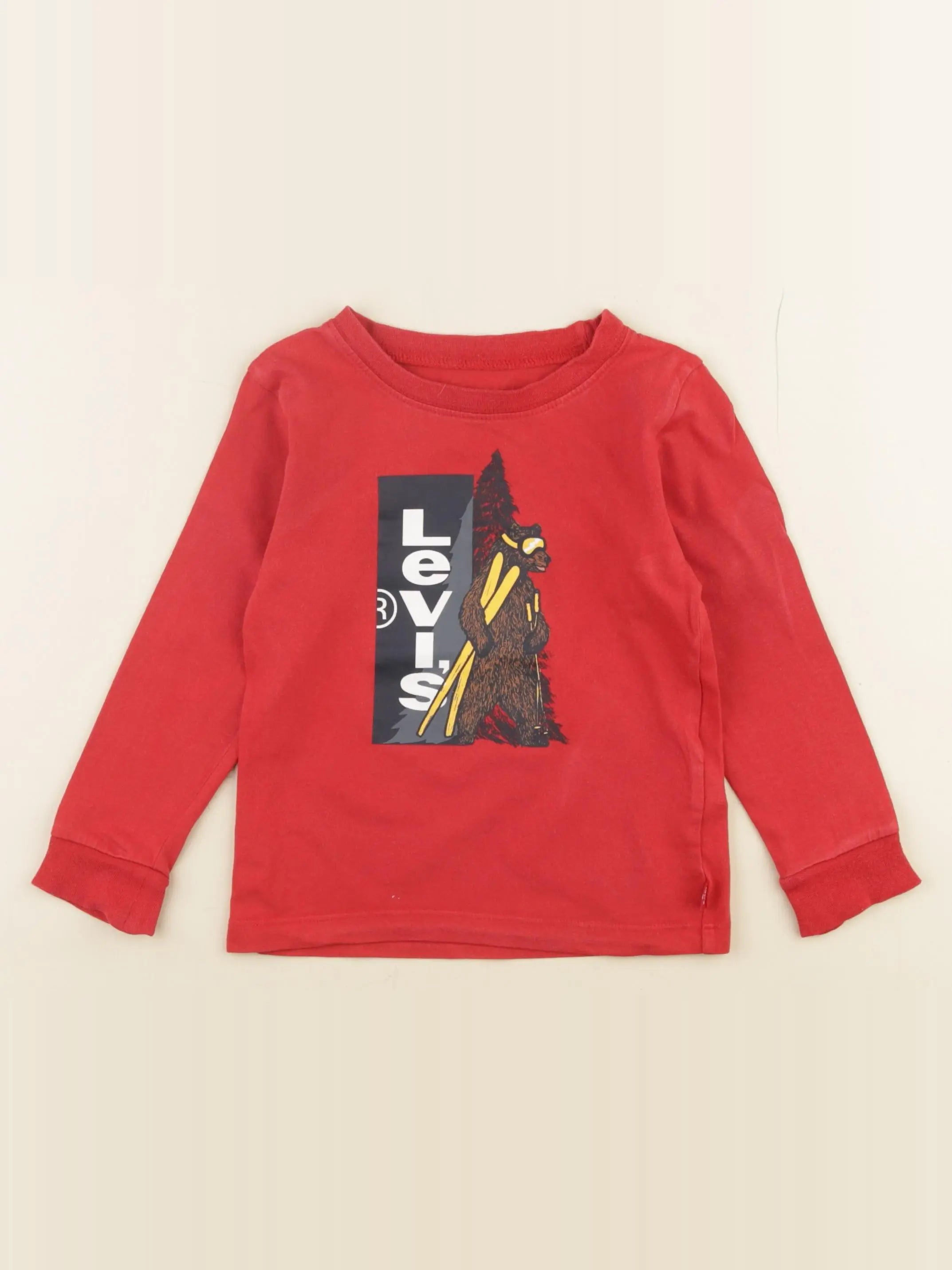 Levi's - tee-shirt rouge - 24 mois