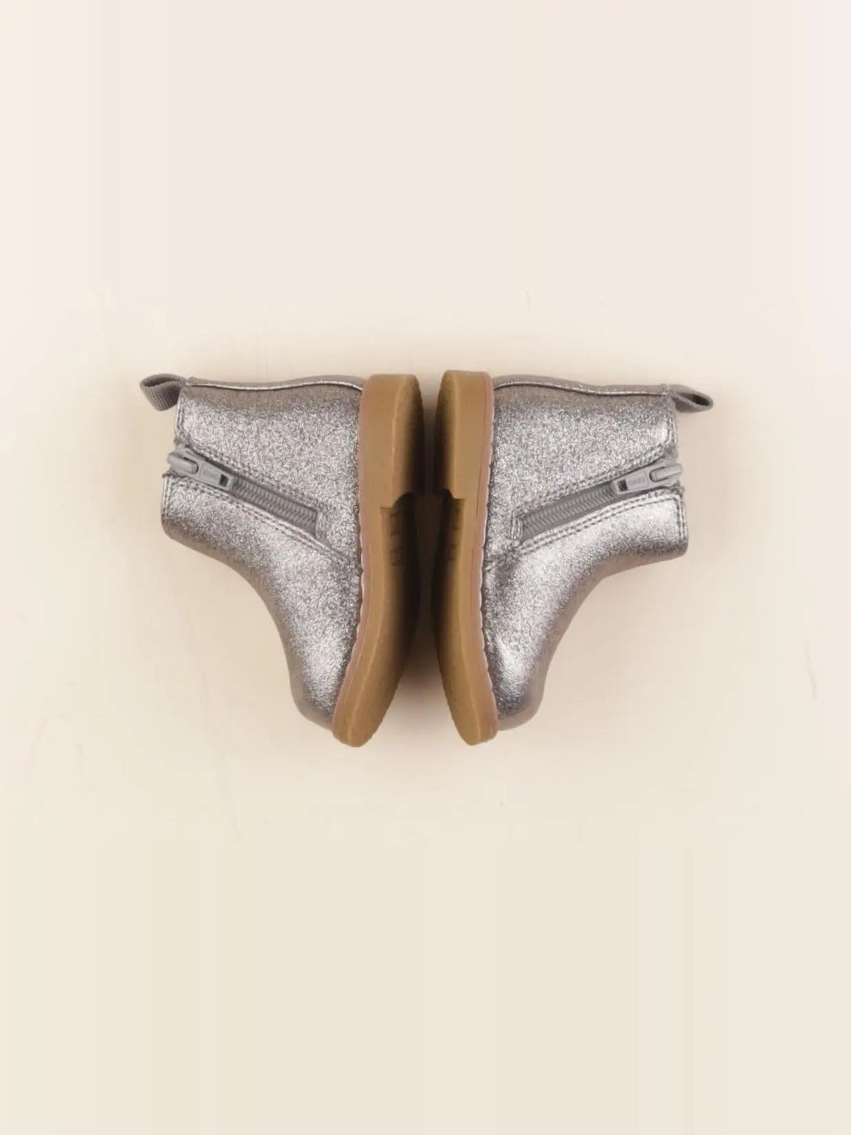 H&M - boots argent - pointure 18/19