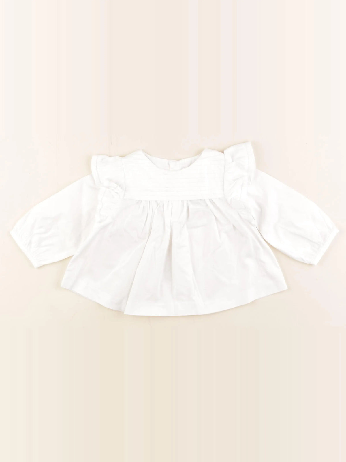 Jacadi - blouse blanc - 12 mois