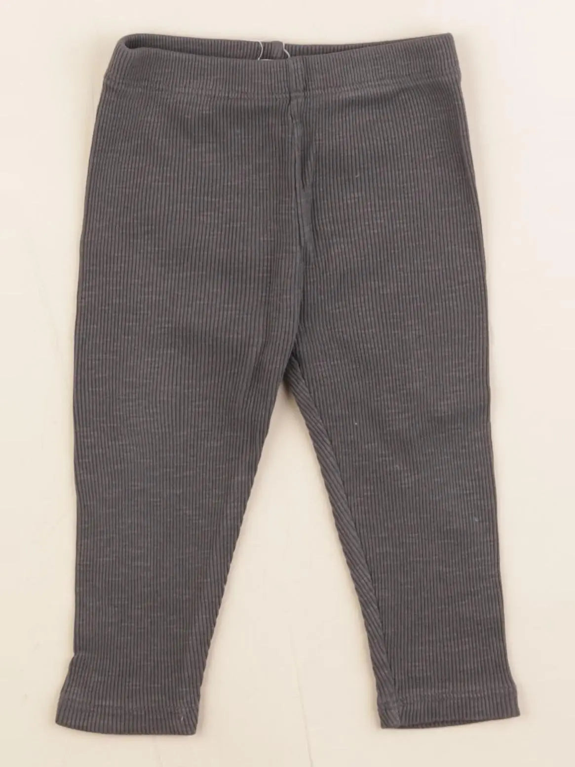 Vertbaudet - legging gris - 12 mois
