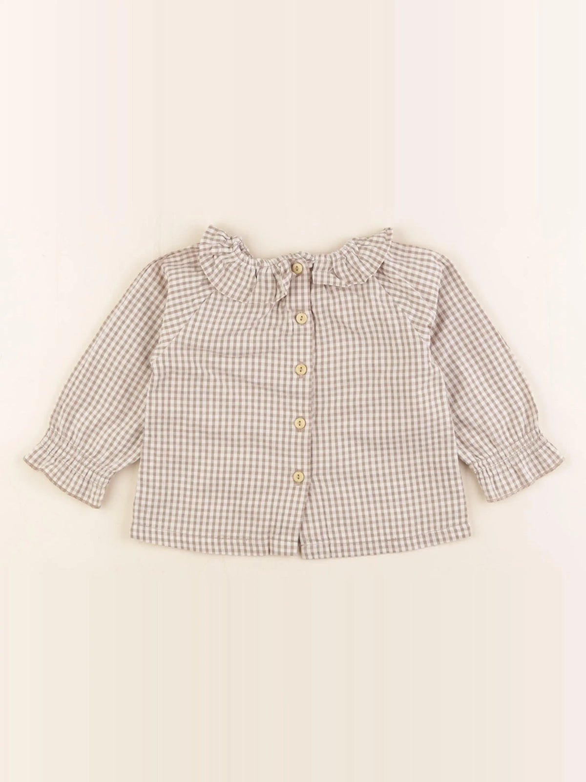 H&M - blouse marron - 9 mois