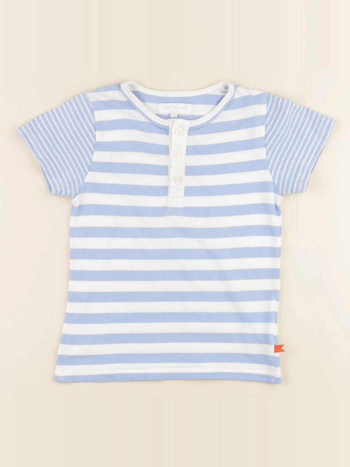 Cadet Rousselle - maillot de corps blanc, bleu - 4 ans