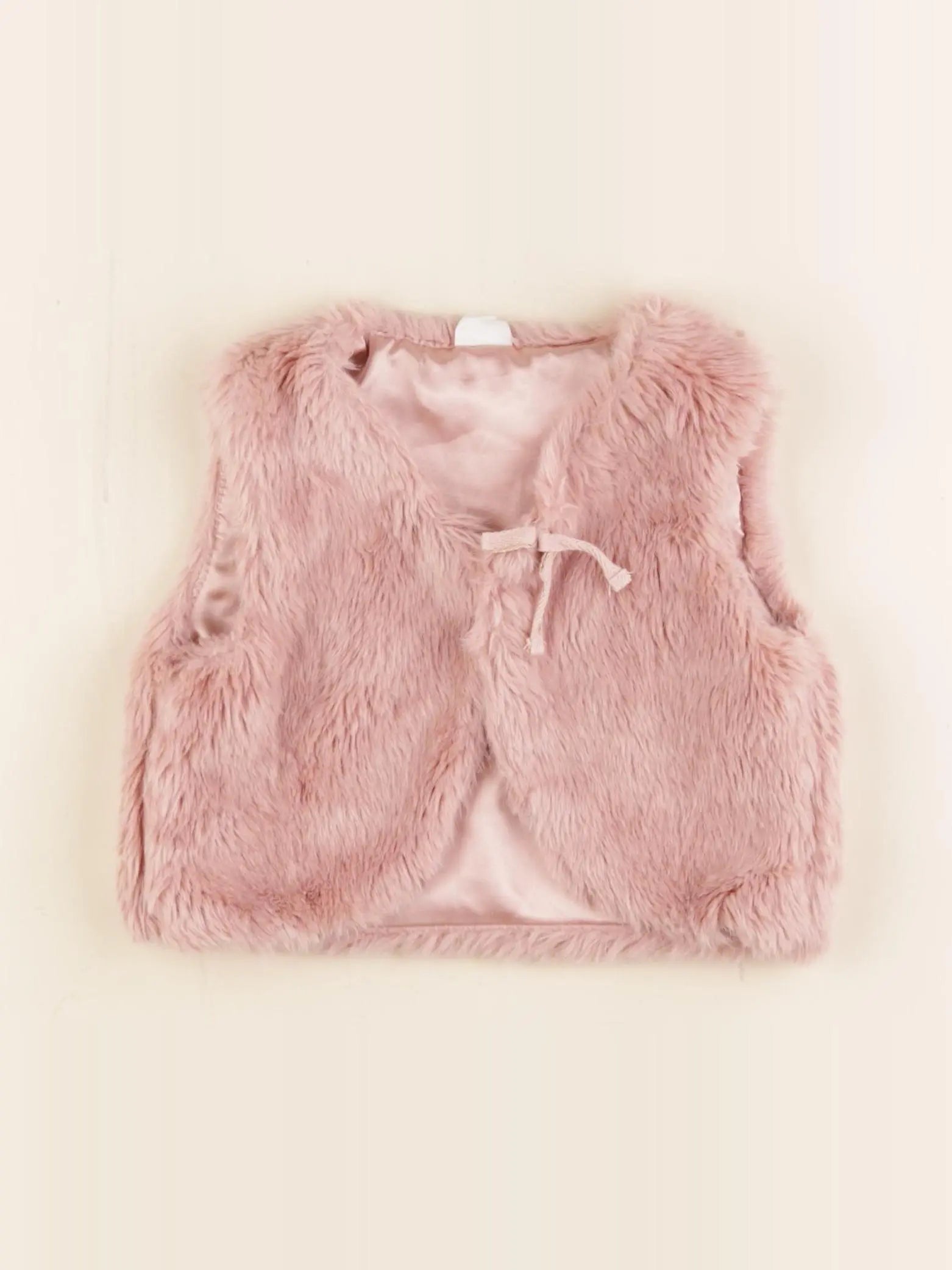 H&M - gilet rose - 12/18 mois