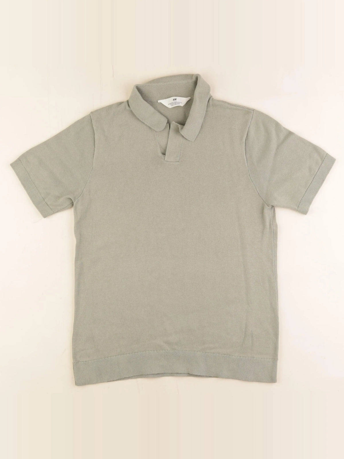H&M - polo vert - 10/12 ans