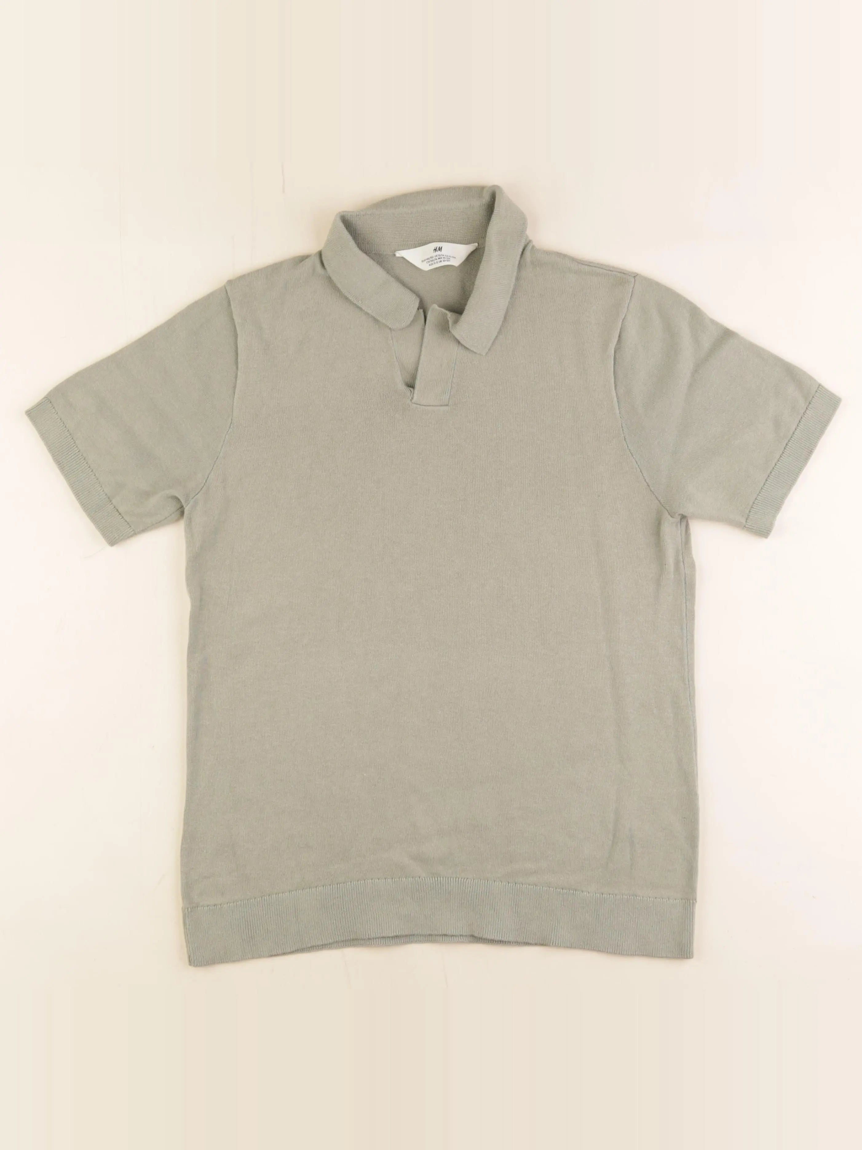 H&M - polo vert - 10/12 ans