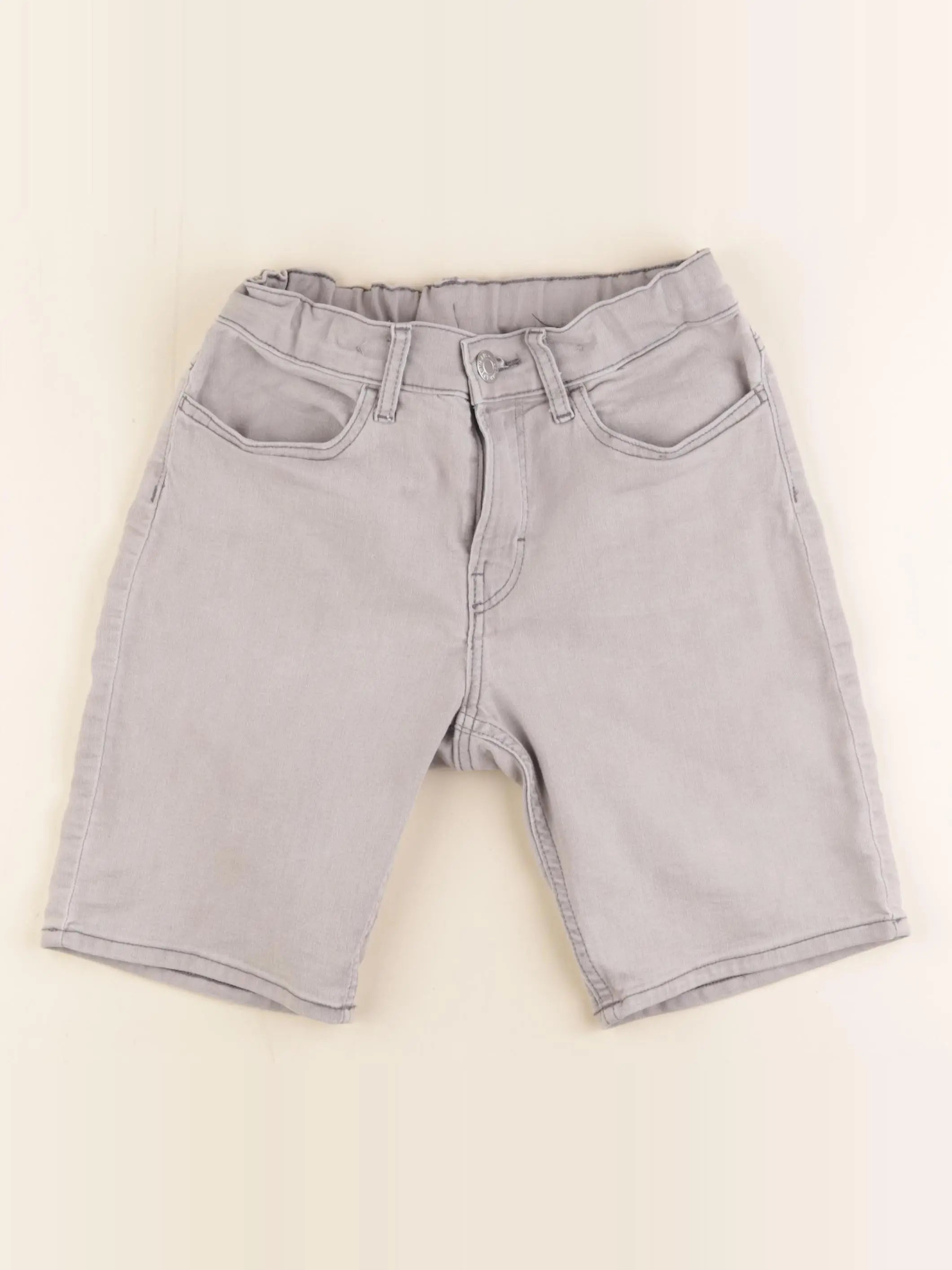 H&M - short gris - 10/11 ans