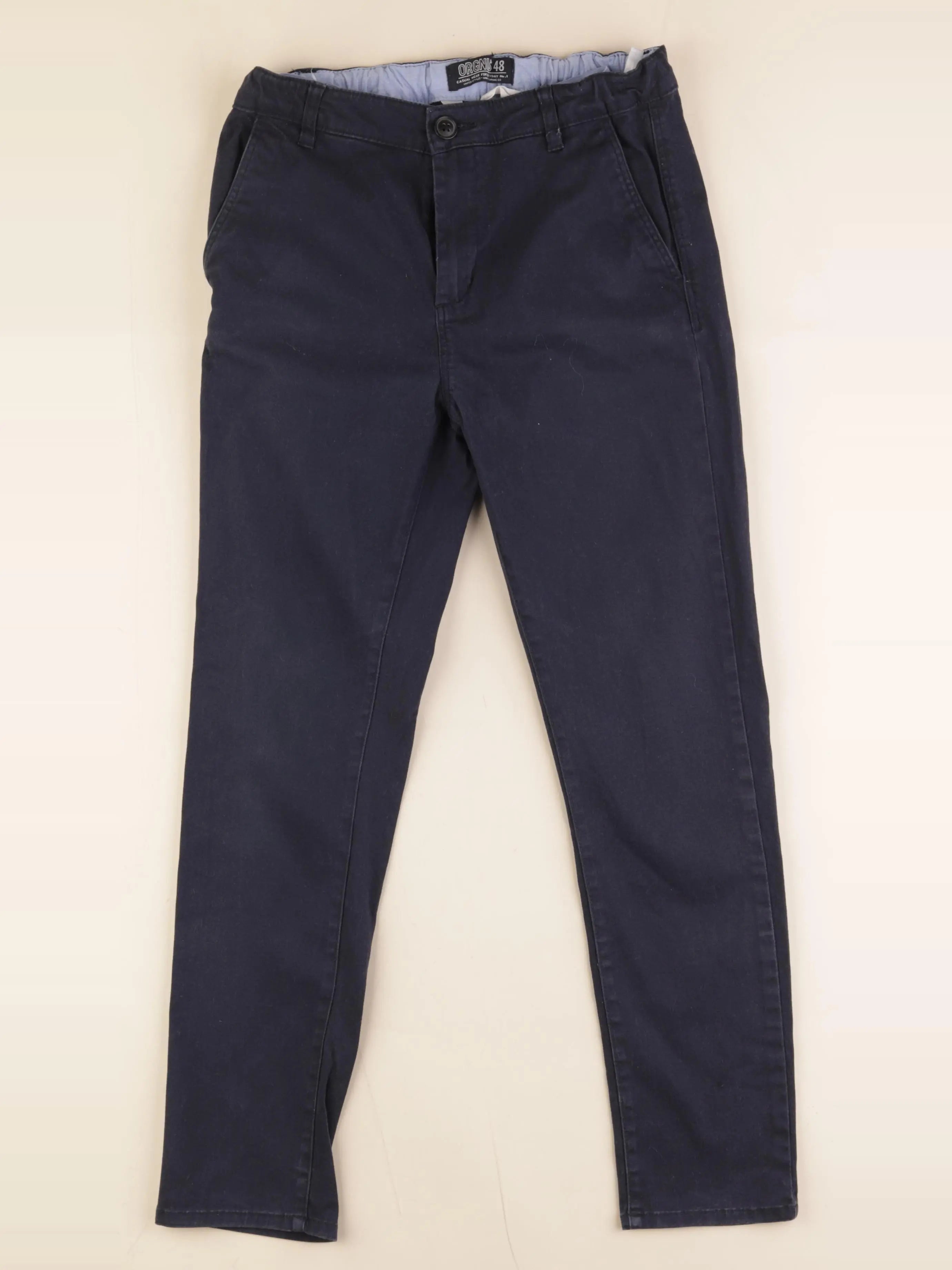 H&M - pantalon bleu - 11/12 ans