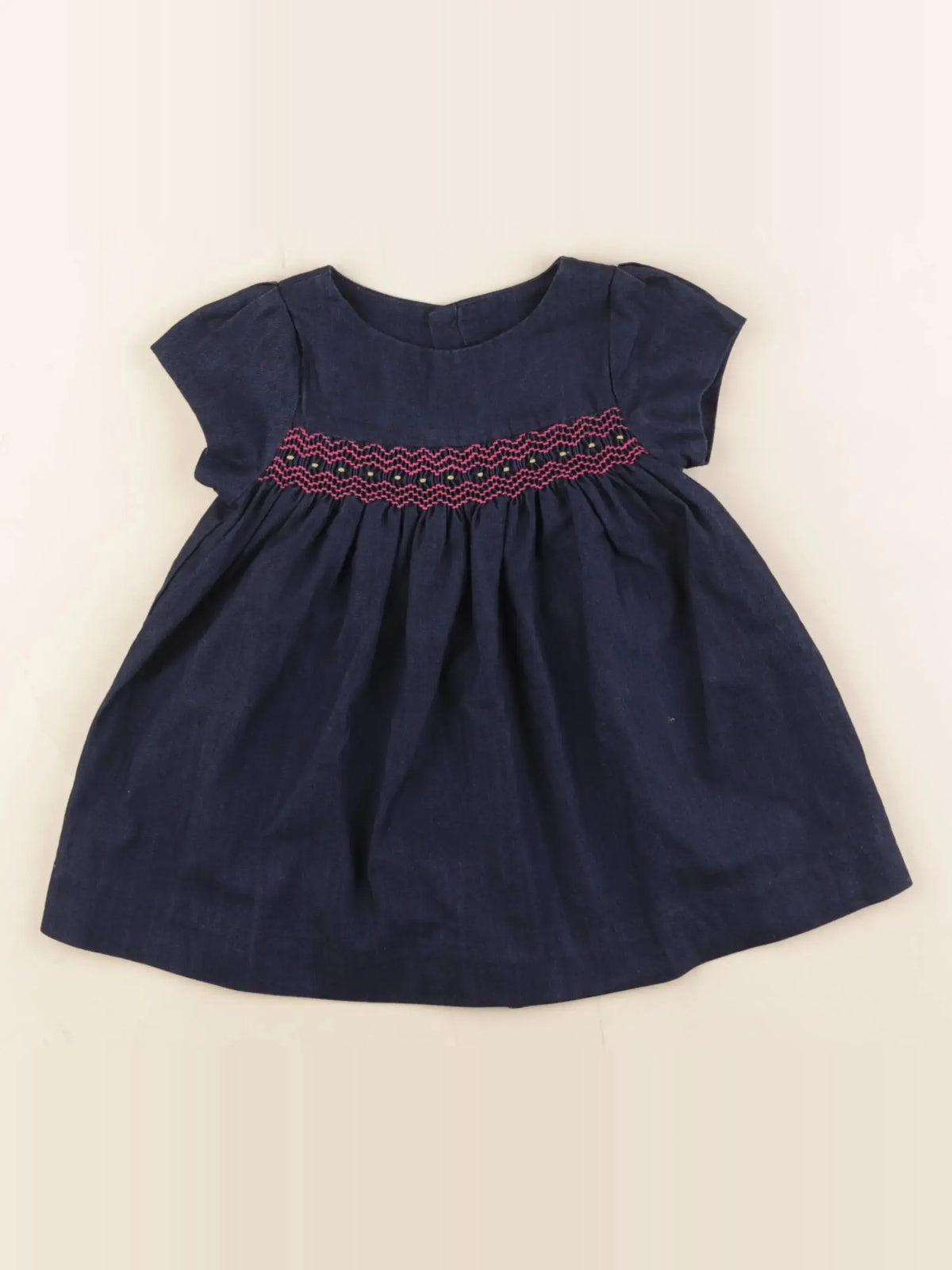 Jacadi - robe bleu - 12 mois