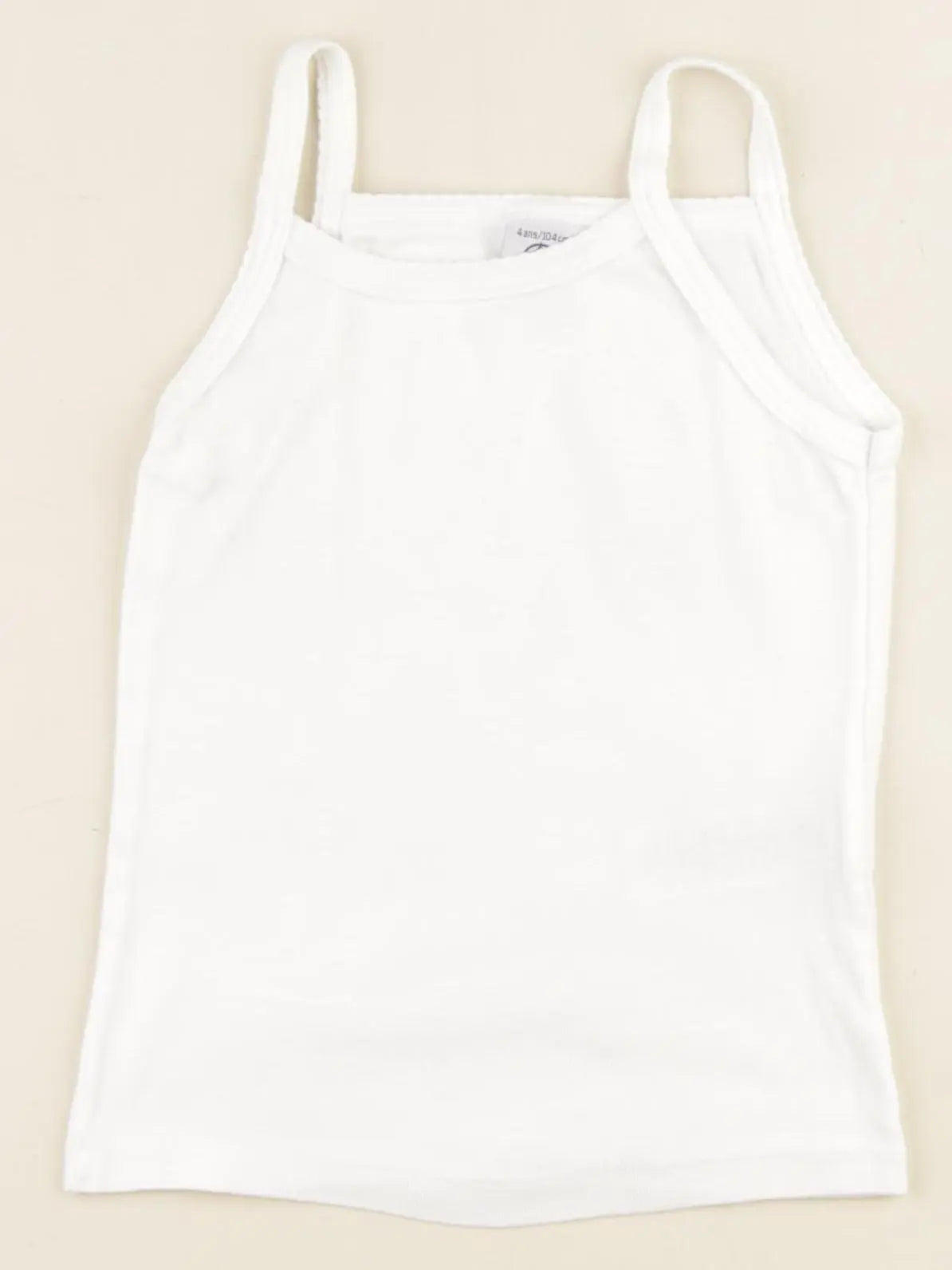 Petit Bateau - maillot de corps blanc - 4 ans